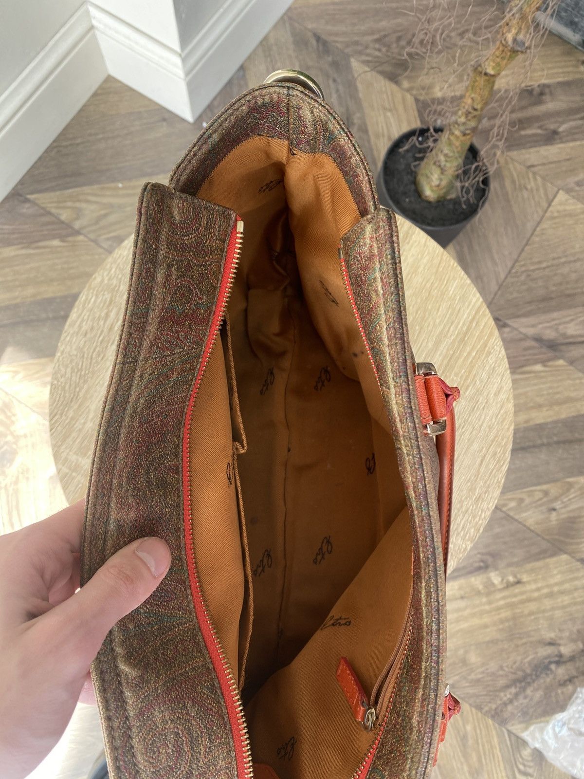 Etro Vintage Etro Paisley Handbag Size ONE SIZE - 13 Thumbnail
