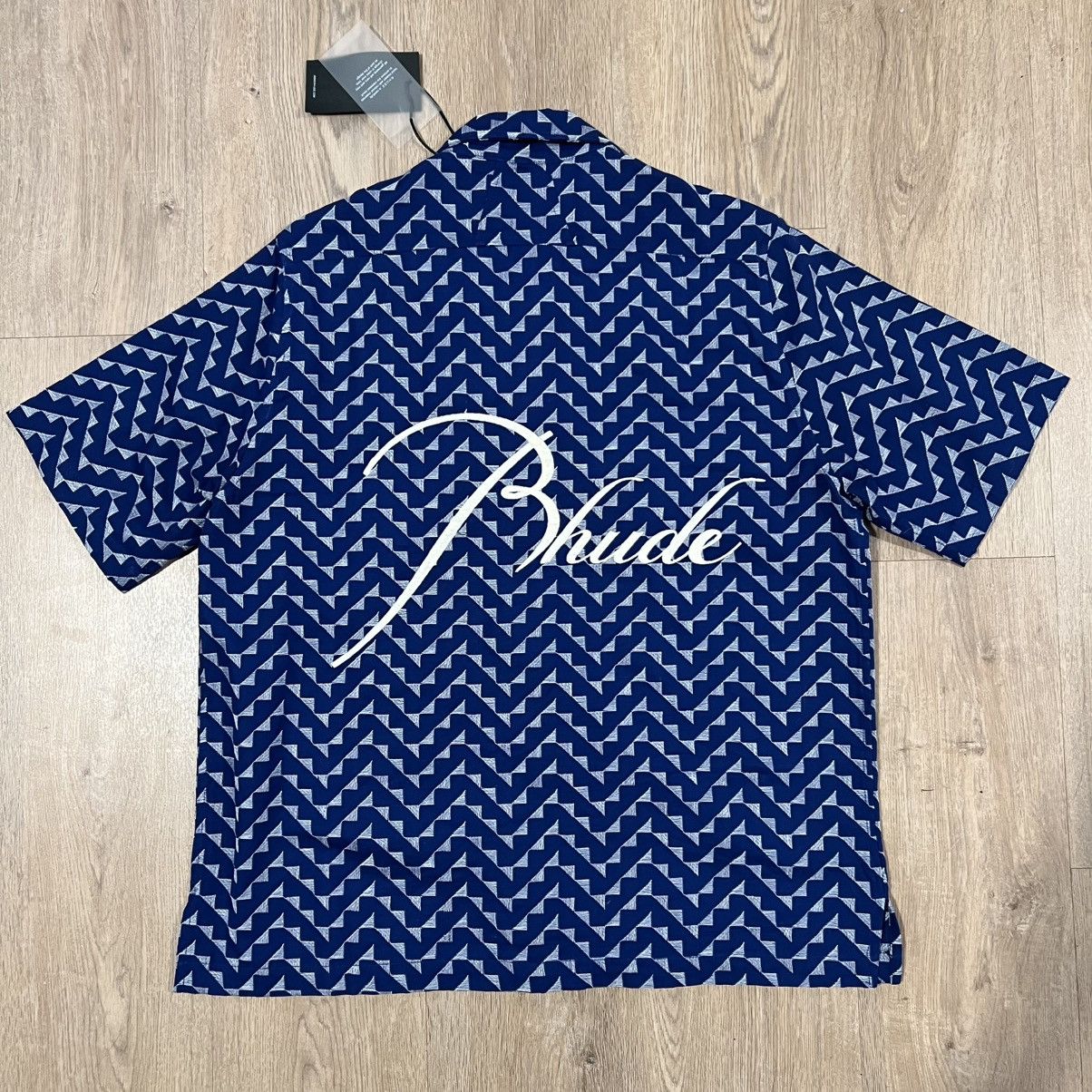 Rhude Rhude Beachfront Shirt – Size L – Brand New – Resort Luxury Size US L / EU 52-54 / 3 - 3 Thumbnail