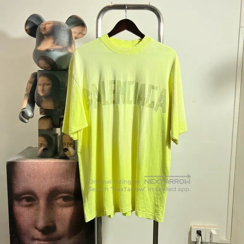 Balenciaga Balenciaga Tape Short Sleeve Size US XS / EU 42 / 0 - 1 Thumbnail