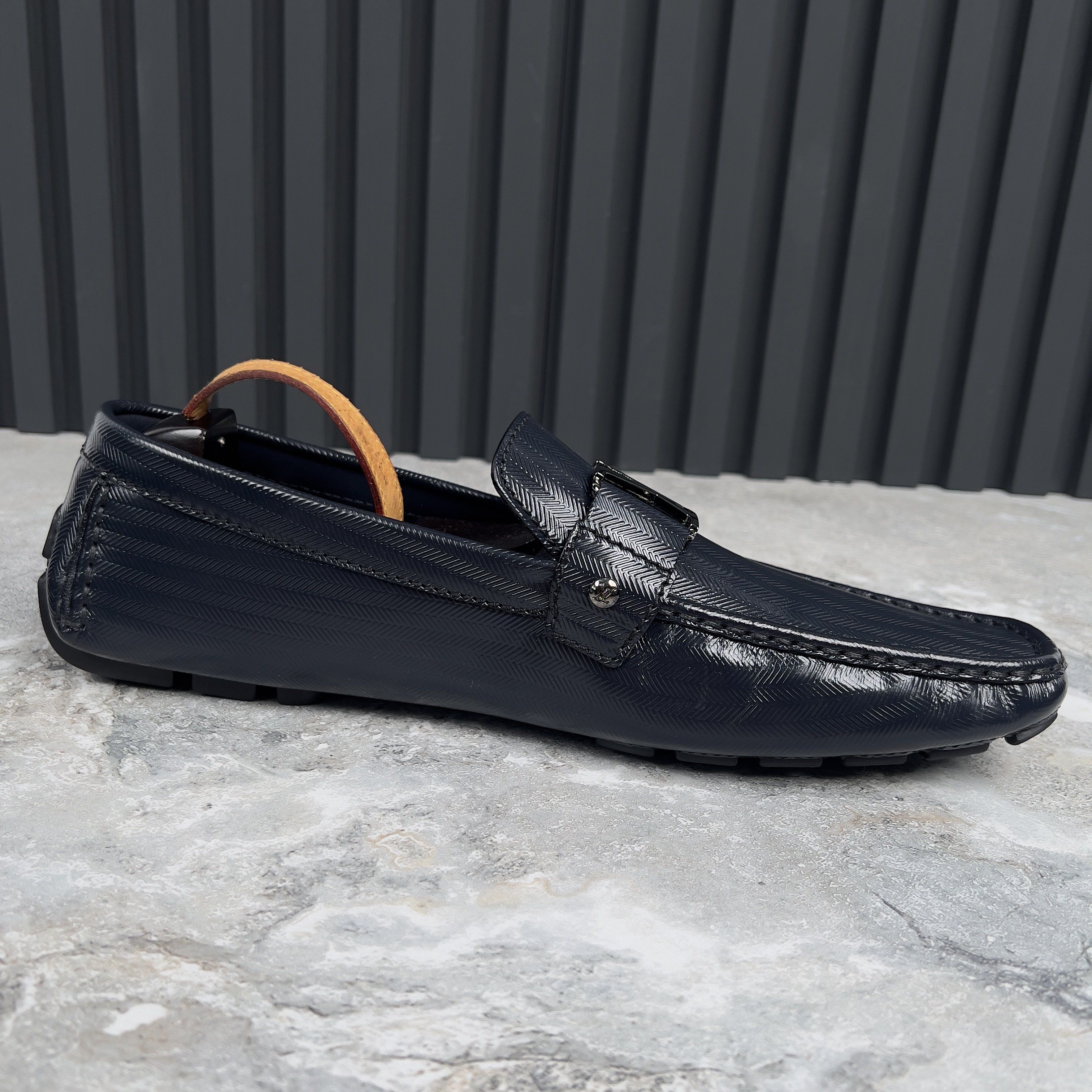 Louis Vuitton Louis Vuitton Monte Carlo Moccasins Glazed Leather Size US 12.5 / EU 45-46 - 9 Thumbnail