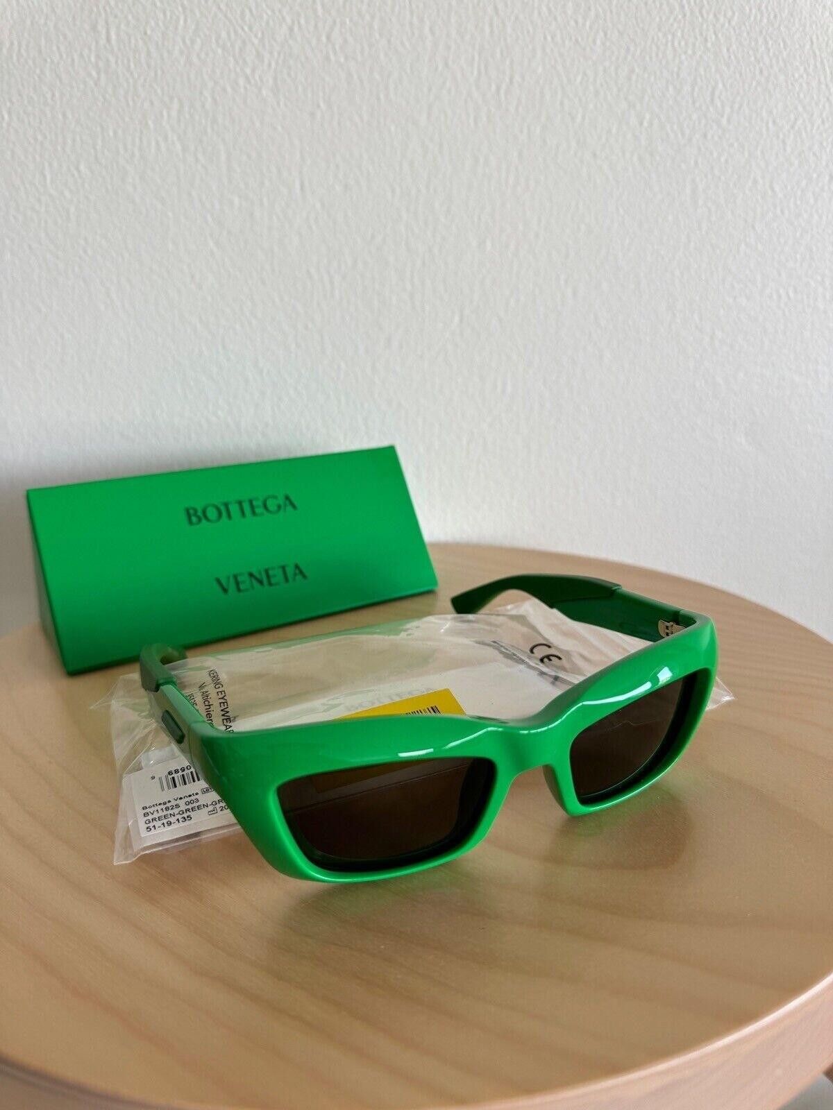 Bottega Veneta New Bottega Veneta sunglasses glasses BV1182S 003 green Size ONE SIZE - 3 Thumbnail
