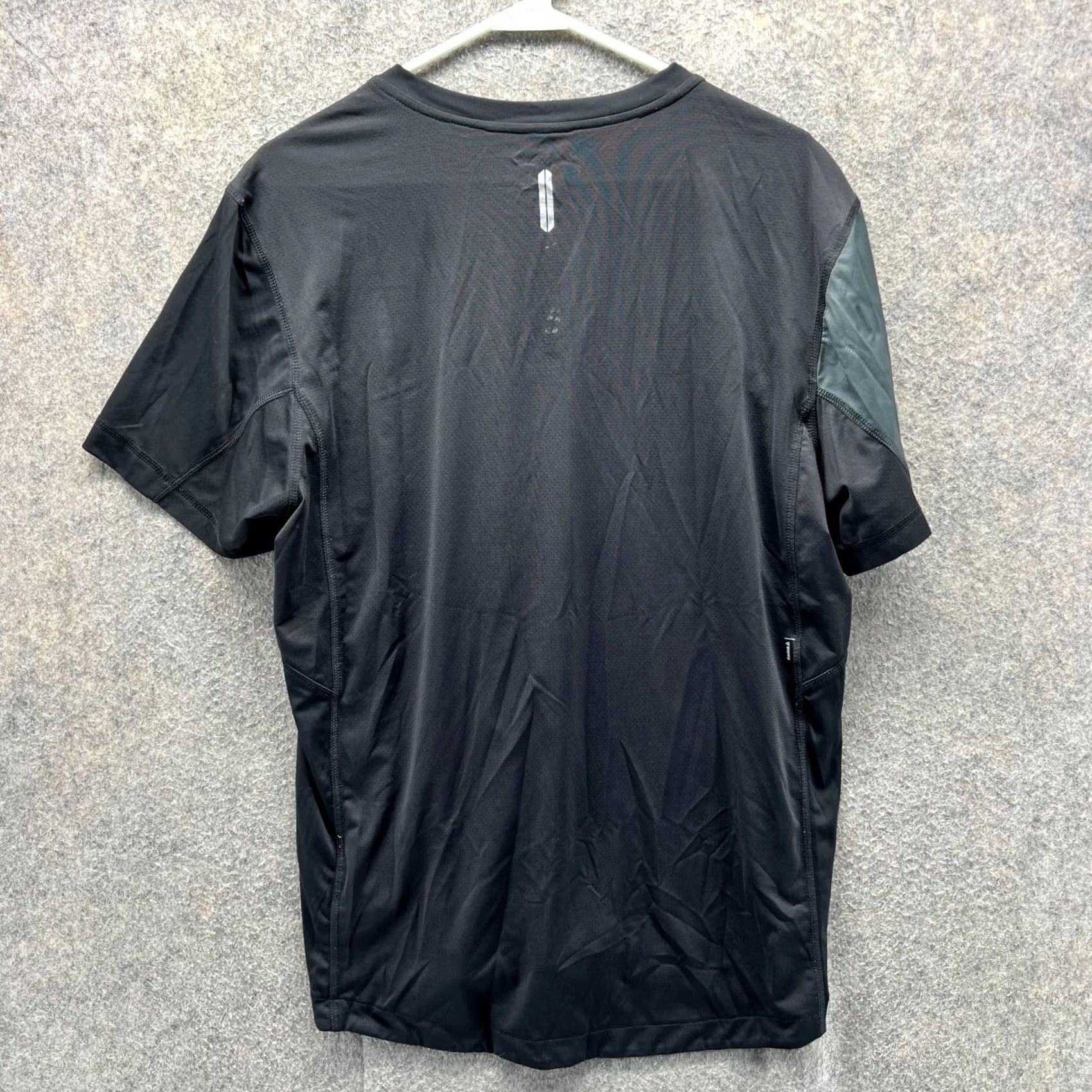 Reebok Reebok Shirt Men L Black Knit Logo Short Sleeve Crew Neck Athletic Jersey Gym Playvice Medium Size US L / EU 52-54 / 3 - 2 Thumbnail
