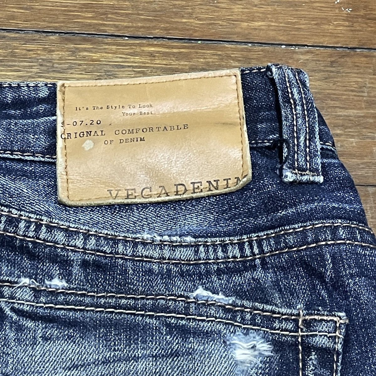 14th Addiction × Japanese Brand × Vintage Rare Design Vintage Japanese Brand Vega Jeans 2000s Size US 33 - 9 Thumbnail
