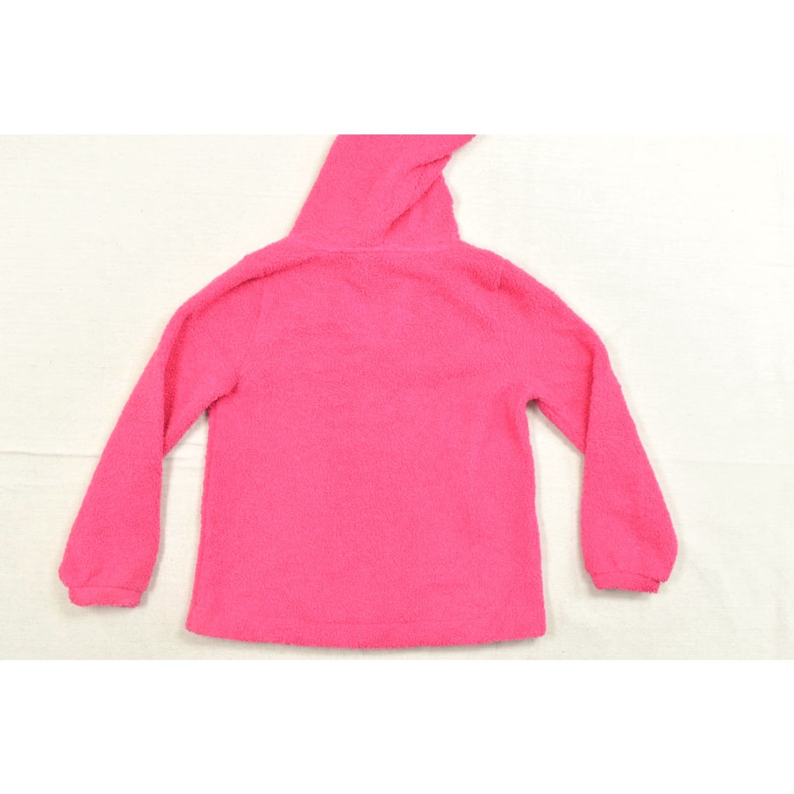 Loft LOFT Women's Small Pink Sherpa Fleece Hoodie Pullover Sweatshirt Pullover Knit Sweater Winter Fall Spring Casual Womens Size S / US 4 / IT 40 - 2 Thumbnail