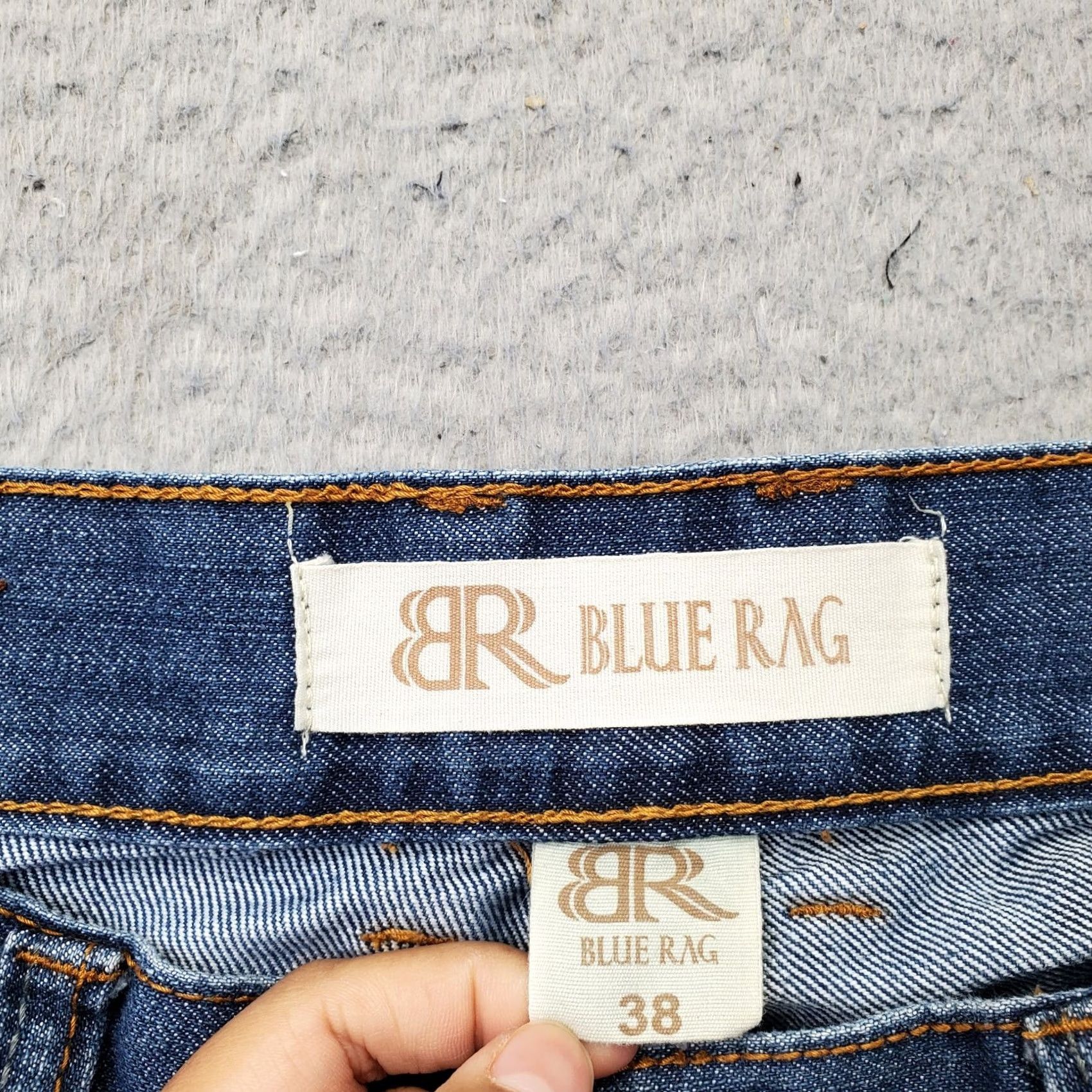 Vintage Blue Rag Bootcut Jeans Mens 38 Blue Denim Medium Wash 5-Pocket Design Streetwear Jeans Size US 38 / EU 54 - 7 Thumbnail