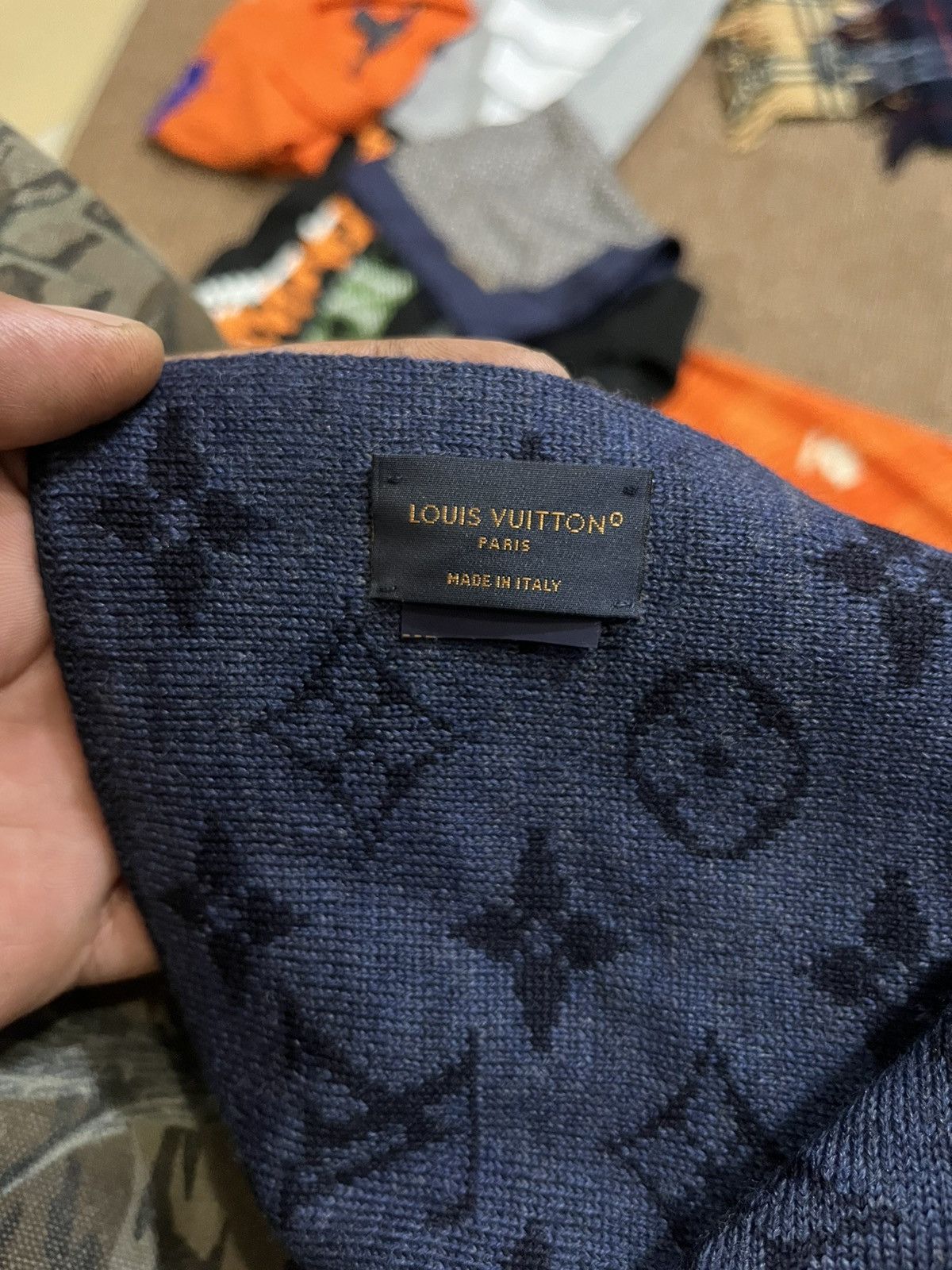 Louis Vuitton Louis vuitton varsity wool scarf Size ONE SIZE - 4 Thumbnail