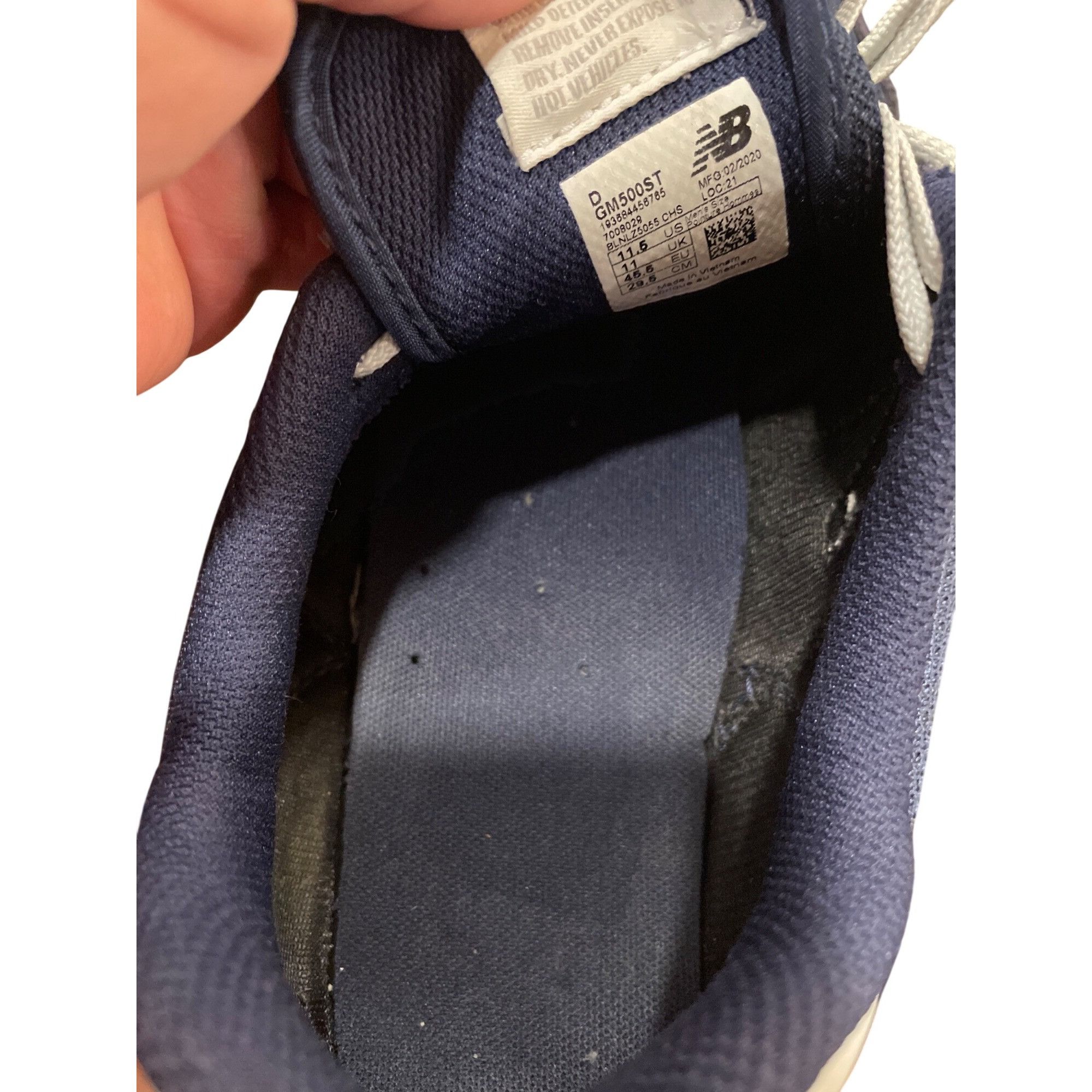 New Balance New Balance 500GM 500St mens retro blue gray sneakers sz 11. Size US 11.5 / EU 44-45 - 7 Thumbnail