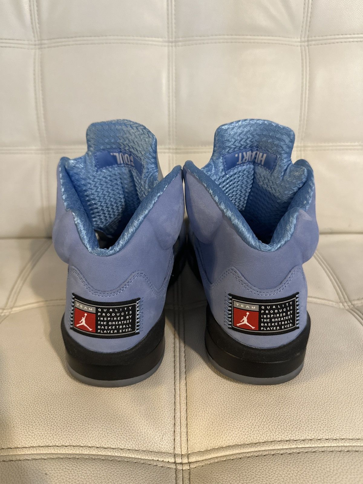 Jordan Brand Jordan 5 Retro UNC University Blue Size US 10 / EU 43 - 4 Thumbnail