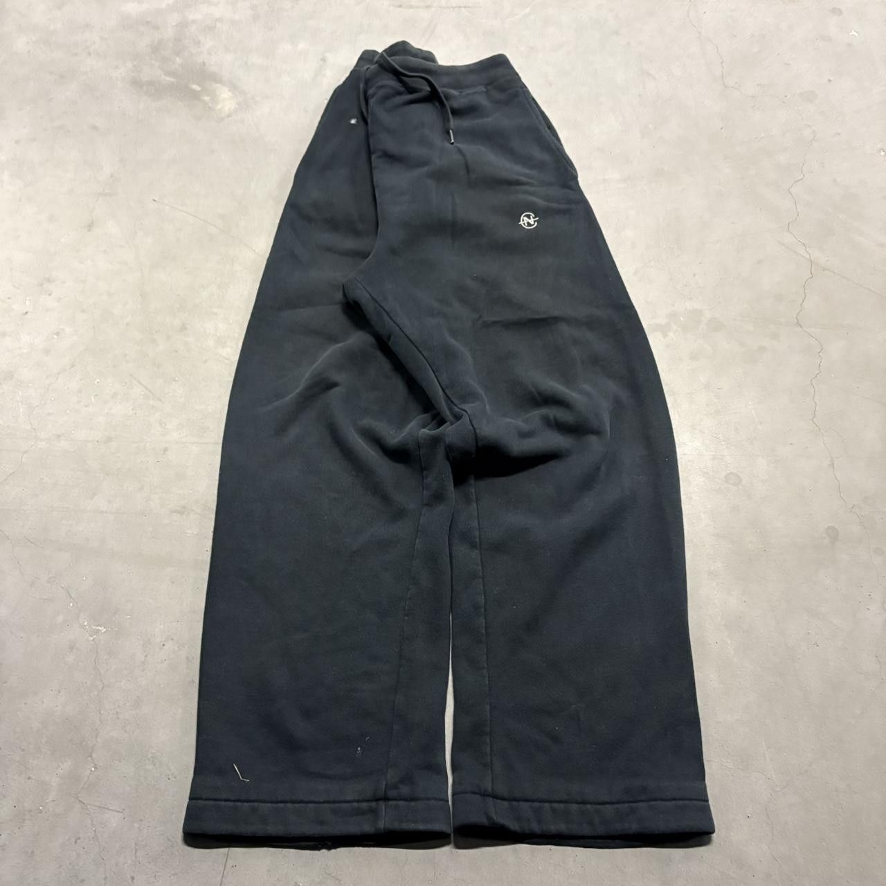 Nautica × Vintage Crazy Vintage Y2K/2000s Baggy Black Nautica Sweatpants! Size US 34 / EU 50 - 2 Thumbnail