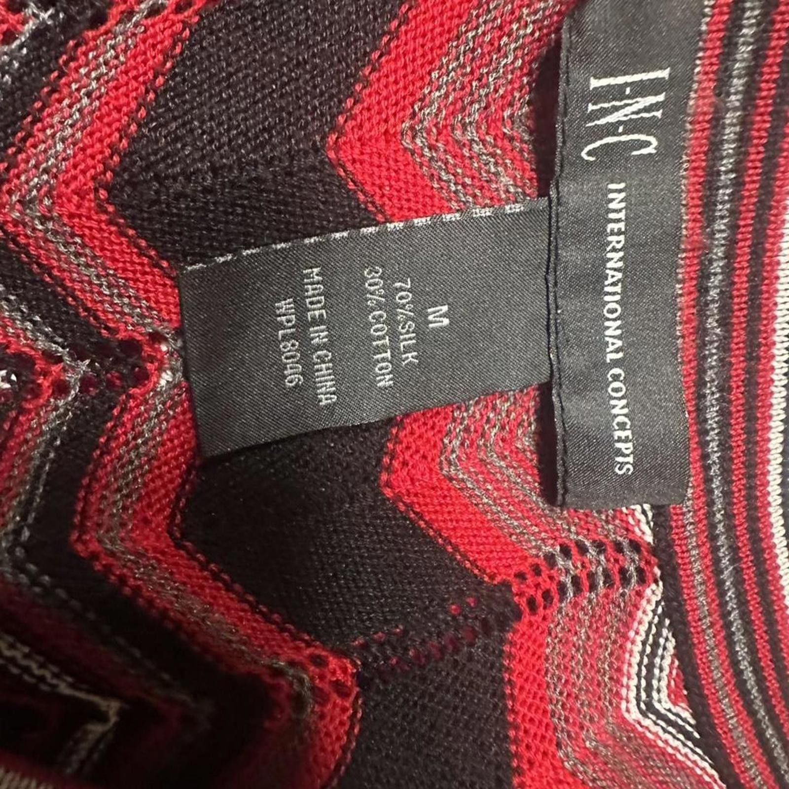 Other Red and black chevron pattern dress #chevronpattern Size M / US 6-8 / IT 42-44 - 3 Thumbnail
