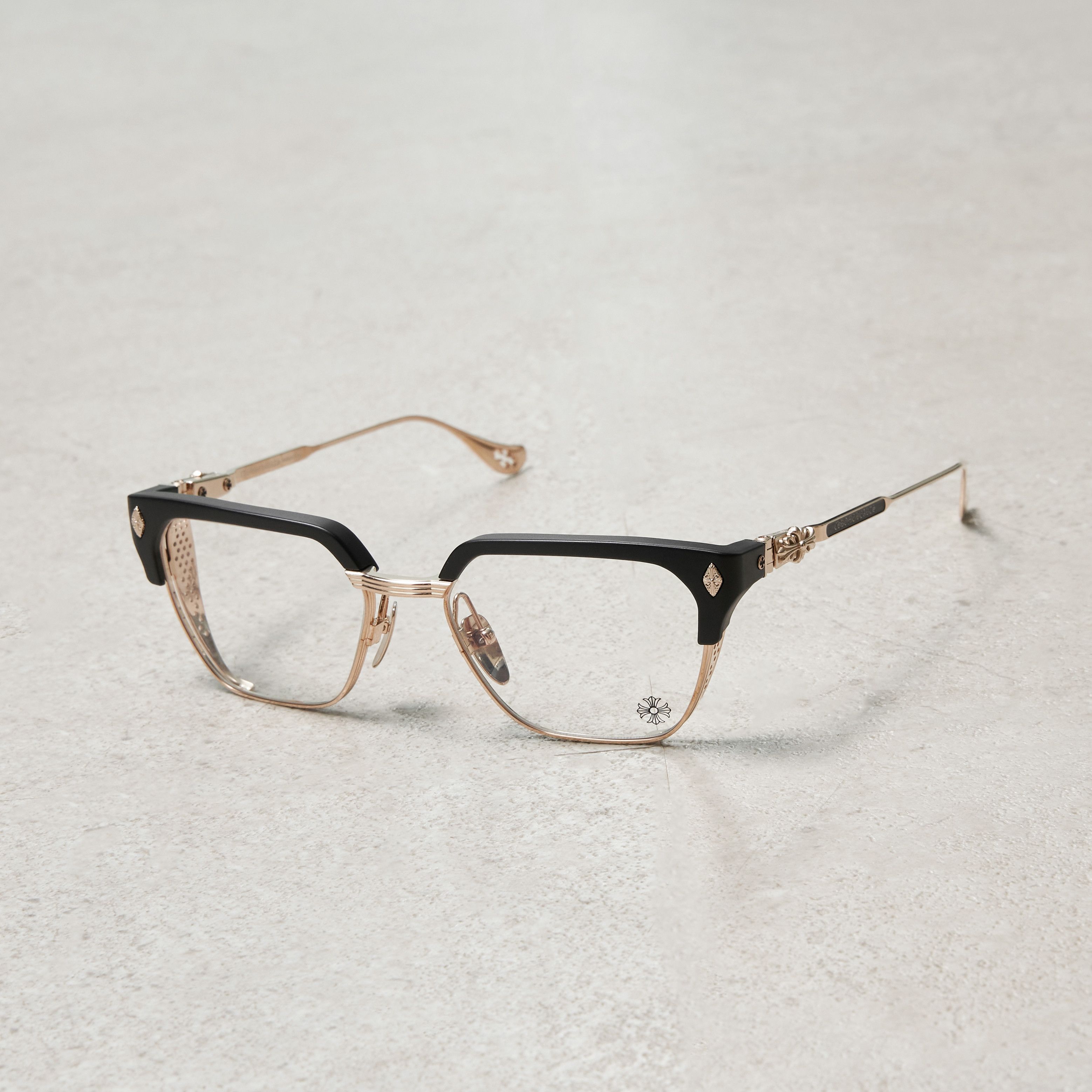 Chrome Hearts CHROME HEARTS LGMA Matte Black/Gold Plated Size ONE SIZE - 1 Thumbnail