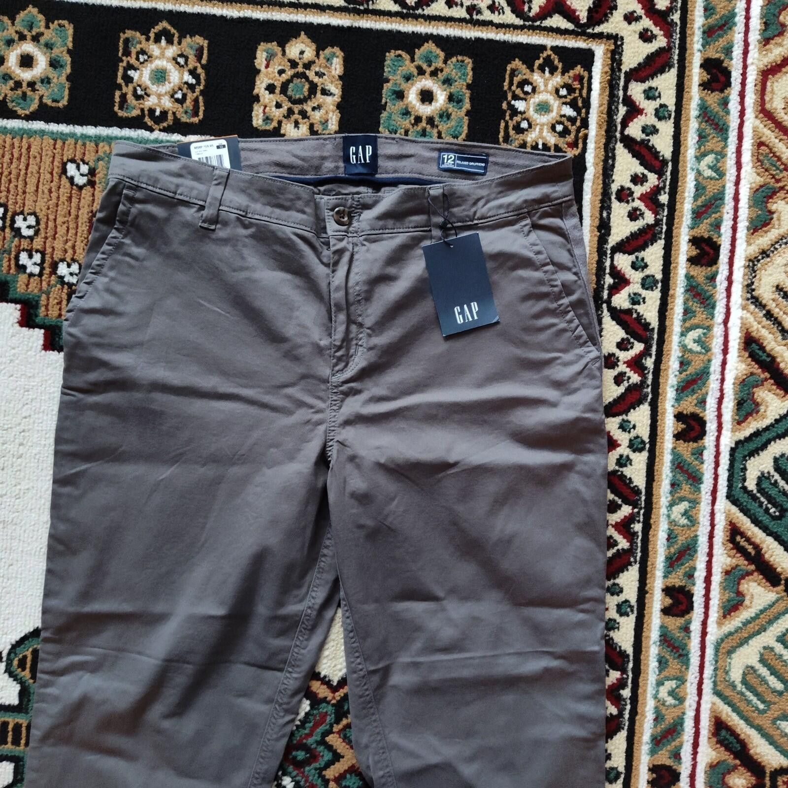 Gap GAP Jeans, Women's Size 12,Gray, Straight Leg Size 34" / US 12 / IT 48 - 3 Thumbnail