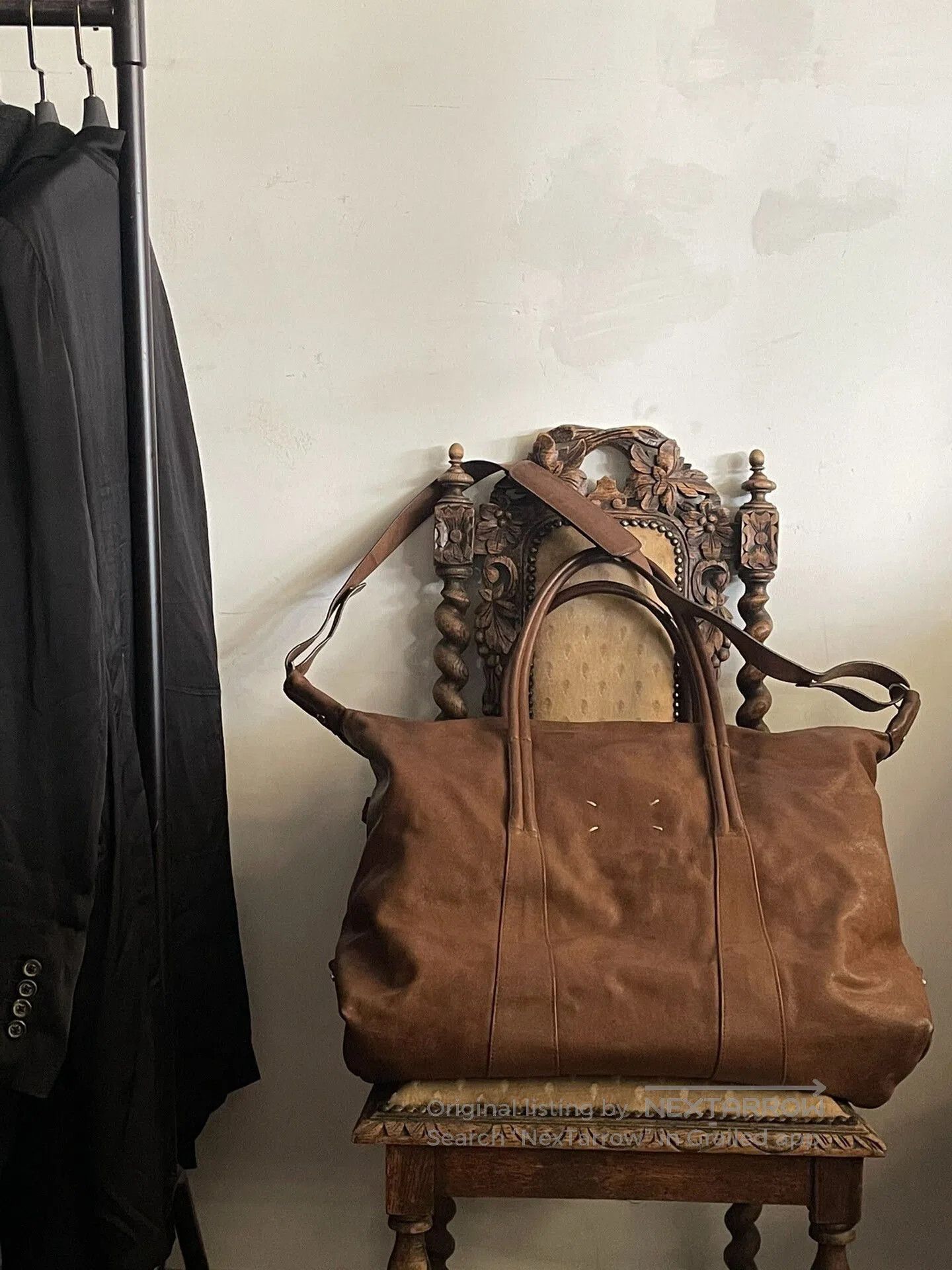 Maison Margiela Maison Martin Margiela Leather Boston Bag（cowhide