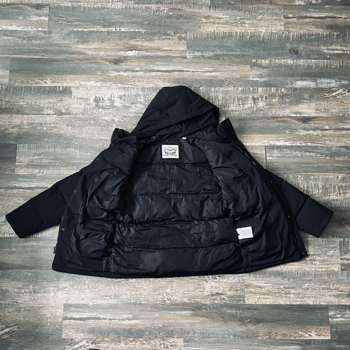Levi's Levi’s puffer black jacket Size US S / EU 44-46 / 1 - 3 Thumbnail