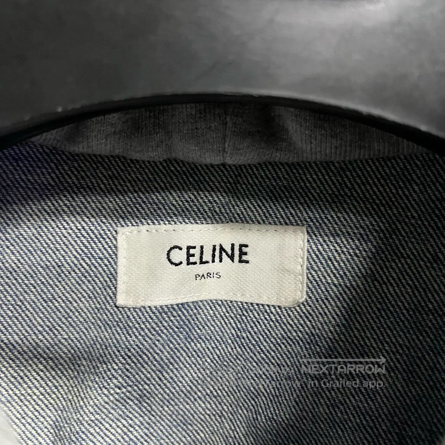 Celine CELINE Water-washed blue patchwork effect; water-washed de Size S / US 4 / IT 40 - 3 Thumbnail
