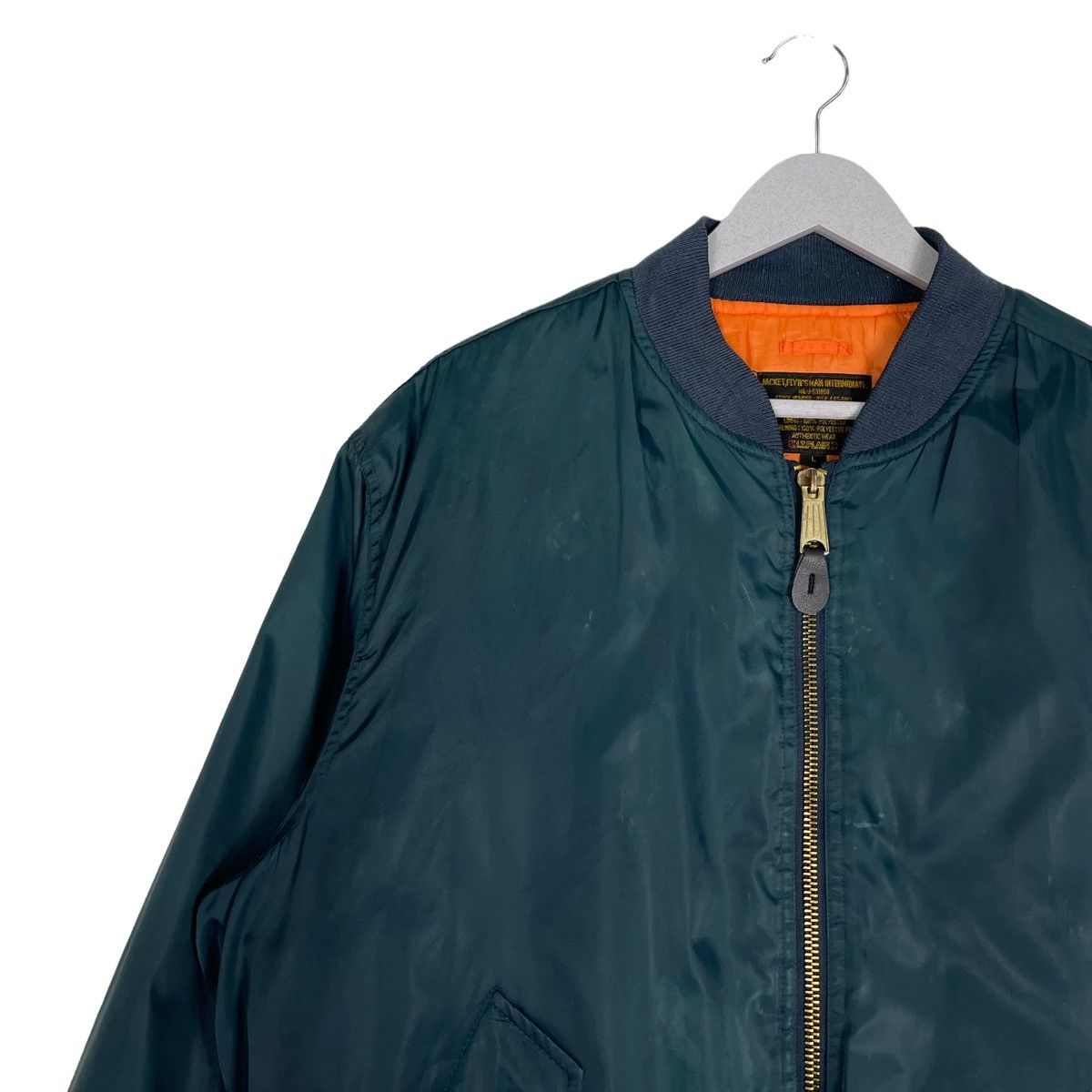 Sports Specialties 💥ITPLAIN MA1 RIOT BOMBER JACKET Size US L / EU 52-54 / 3 - 7 Thumbnail