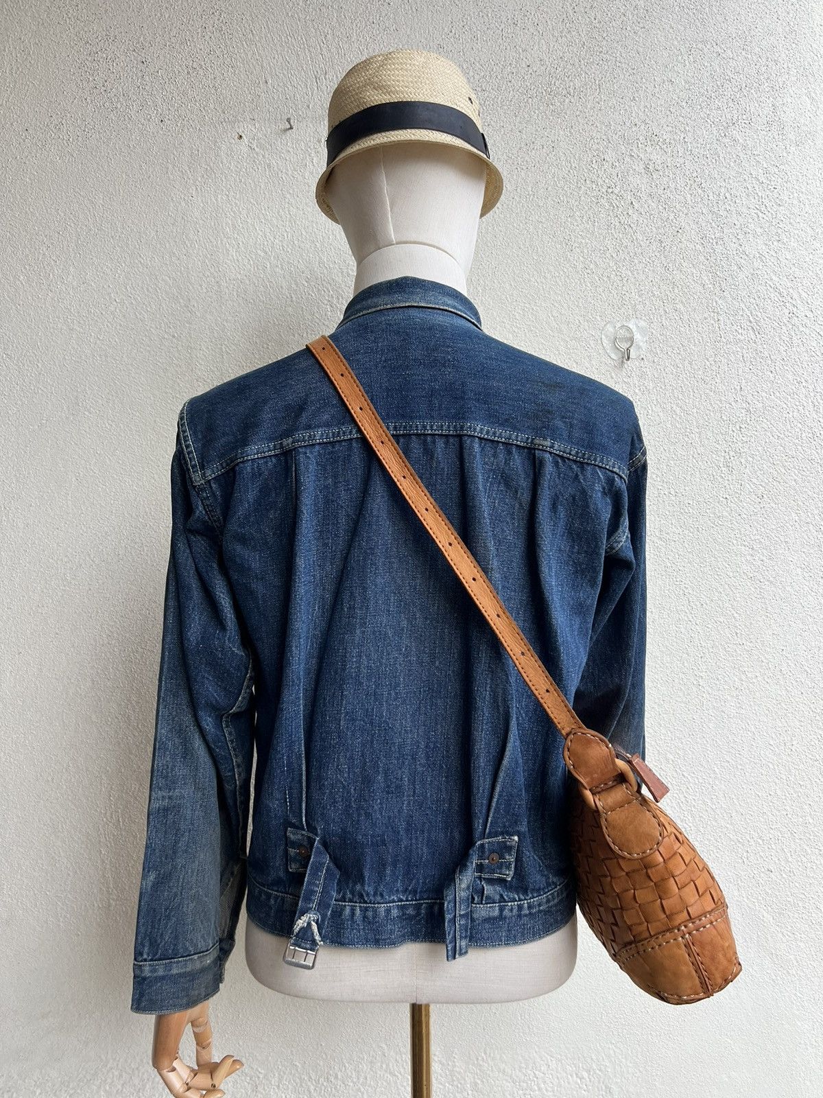 Leather Robita Japan Patina Woven Leather Bag Size ONE SIZE - 22 Thumbnail