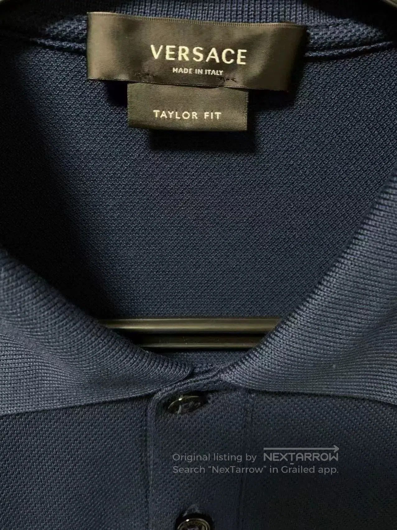 Versace Versace Embroidered Logo Polo Shirt. Size US XS / EU 42 / 0 - 3 Thumbnail