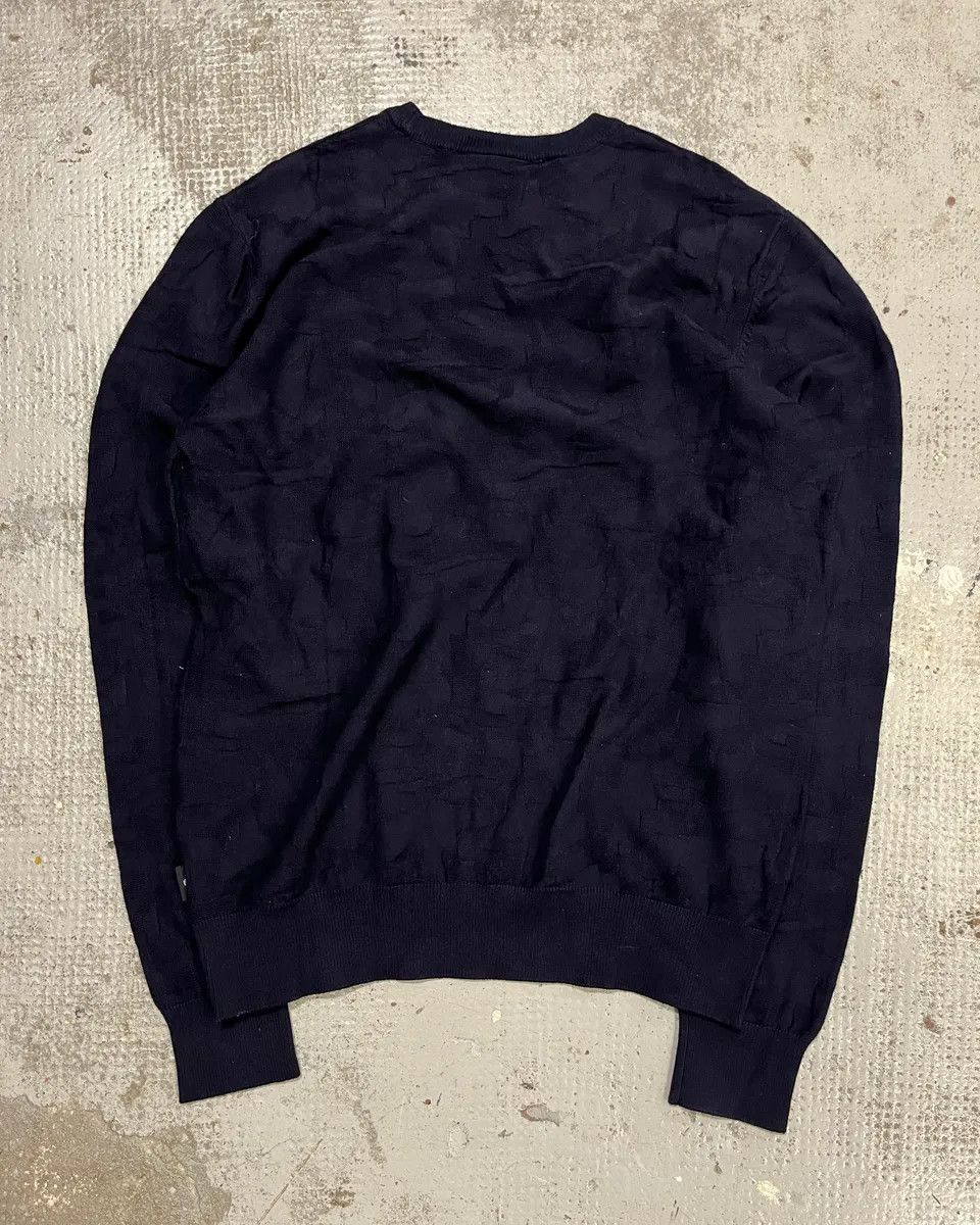 Emporio Armani Emporio Armani Navy Textured Sweater Size US S / EU 44-46 / 1 - 7 Thumbnail