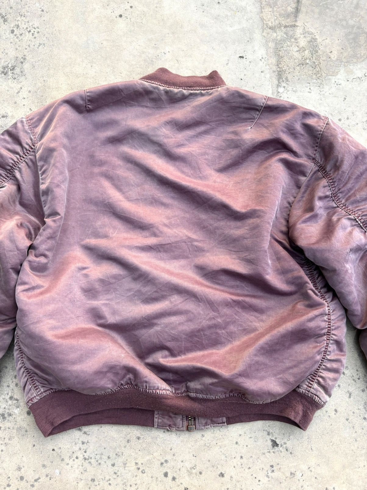 Alpha Industries FADED Alpha Ma-1 Flight Bomber Jacket Size US L / EU 52-54 / 3 - 23 Thumbnail