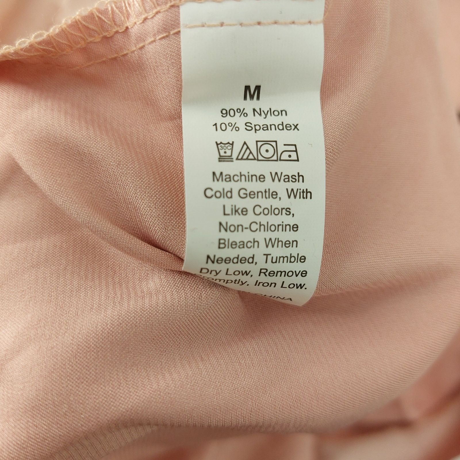 Other Blush Pink Womens Medium Coral Drawstring Robe Women's Black Size M / US 6-8 / IT 42-44 - 3 Thumbnail