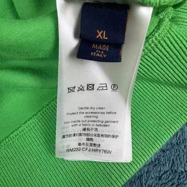 Louis Vuitton Louis Vuitton Logo Hoodie in Green Color-2506 Size US XL / EU 56 / 4 - 6 Thumbnail