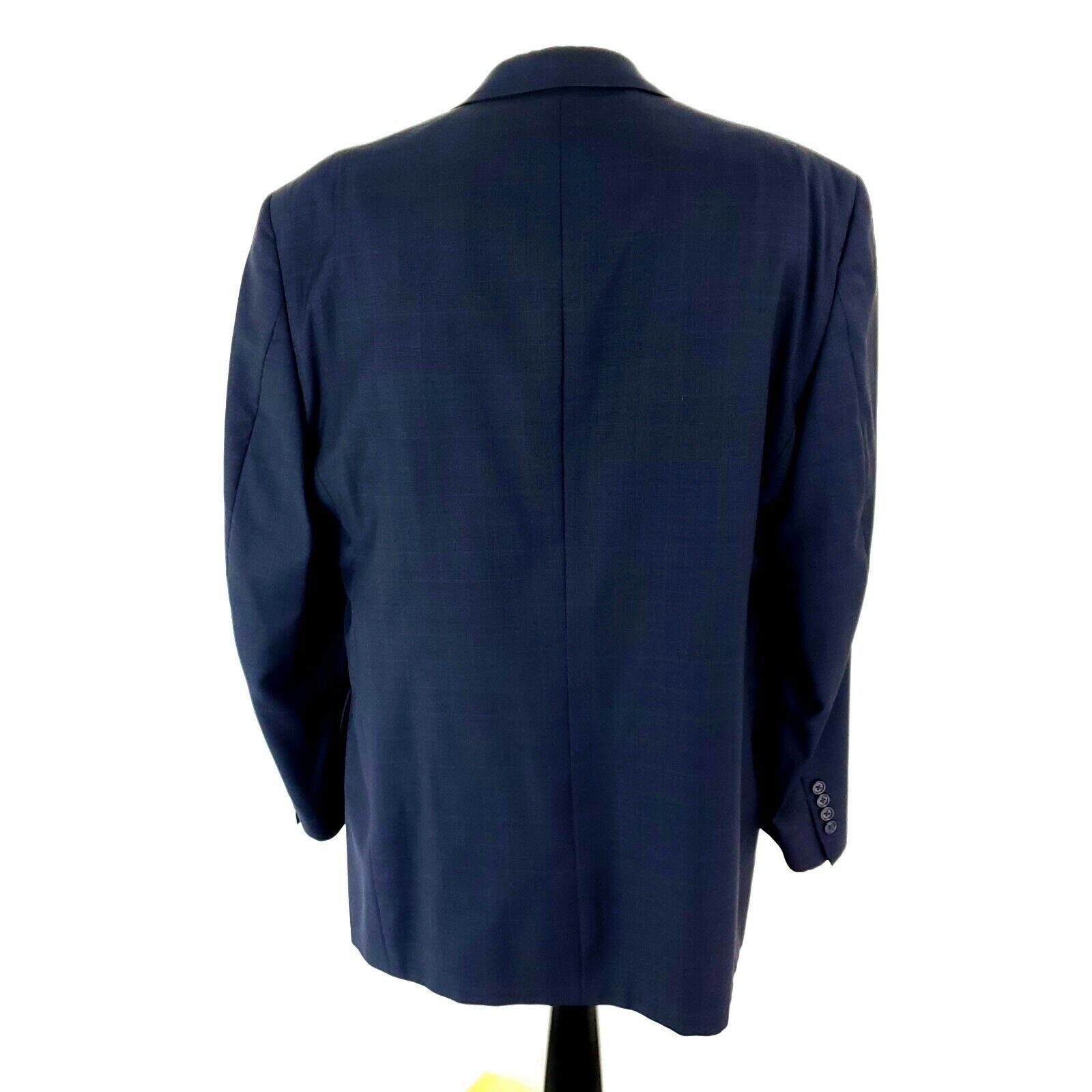 Hart Schaffner Marx Hart Schaffner Marx Gold Trumpeter Wool 2 Button Blazer 44L Size 44L - 5 Thumbnail