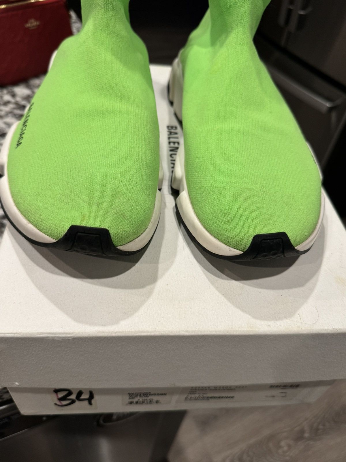 Balenciaga Balenciaga Speed Trainer Green Size US 11 / EU 44 - 5 Thumbnail