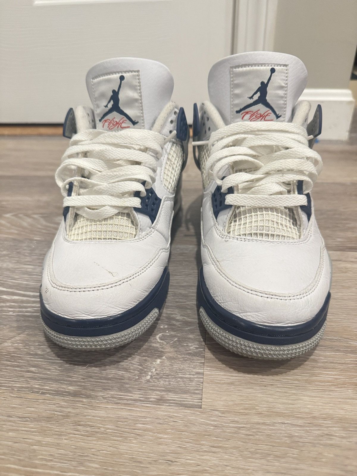 Jordan Brand Jordan 4 Retro Midnight Navy Size US 9 / EU 42 - 4 Thumbnail