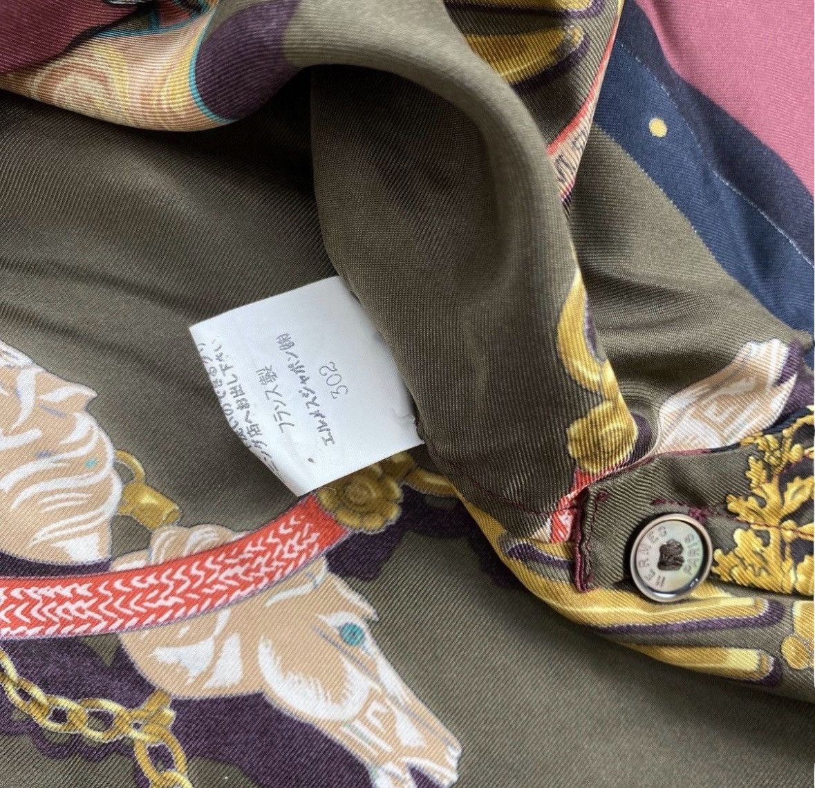 Hermes HOLY GRAILS!! Archives 90s Hermes ALL OVER PRINT SHIRT Size US L / EU 52-54 / 3 - 12 Thumbnail