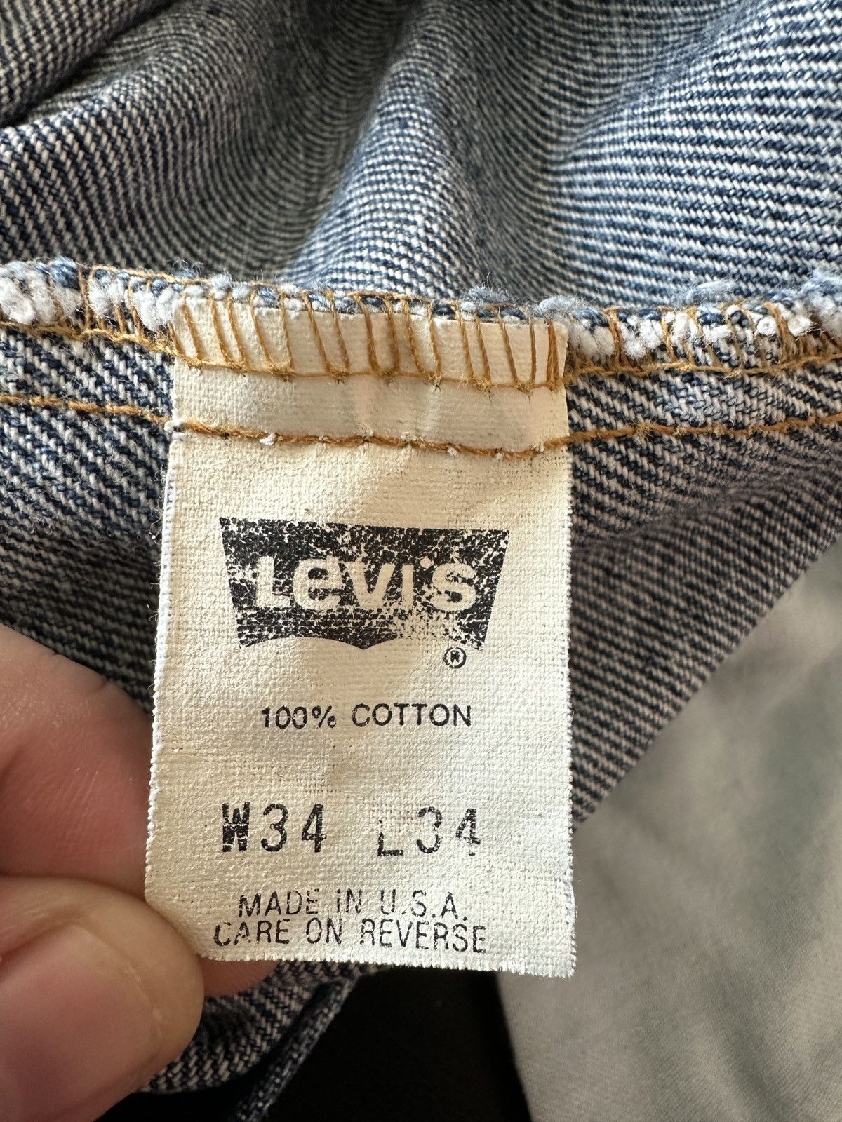 Levi's Vintage Levi’s 505 Made in USA Jeans Size US 34 / EU 50 - 8 Thumbnail