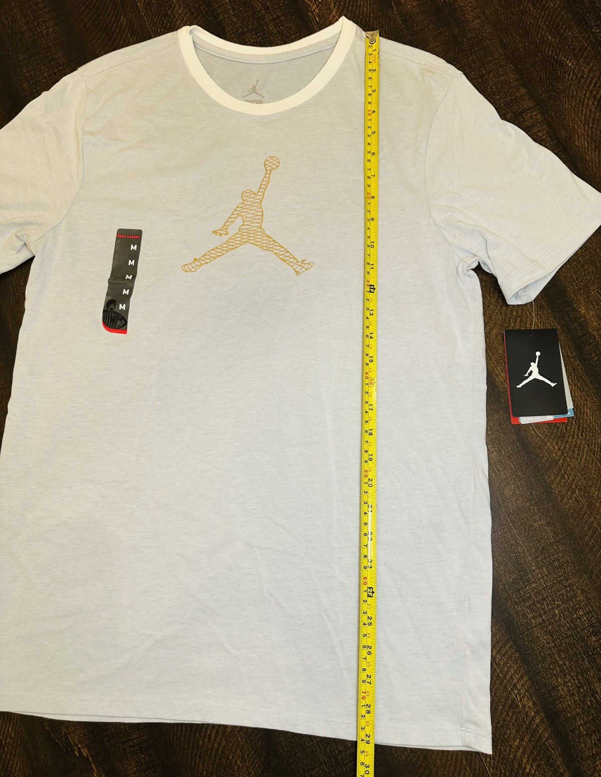 Nike NWT Jordan Nike Dri-Fit Flight T-Shirt Men’s Gray-Medium Size US M / EU 48-50 / 2 - 5 Thumbnail