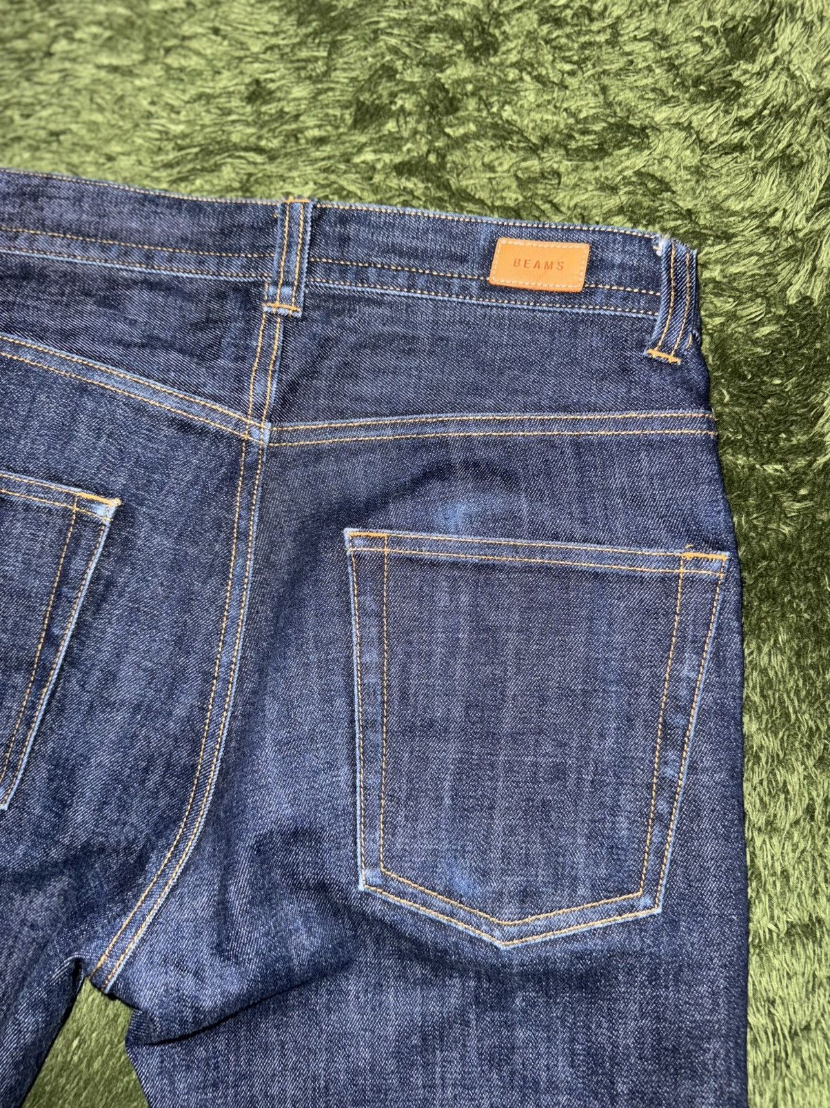 Beams Japan [S] Beams Japanese Fabric Denim Pants Indigo Size US 30 / EU 46 - 10 Thumbnail