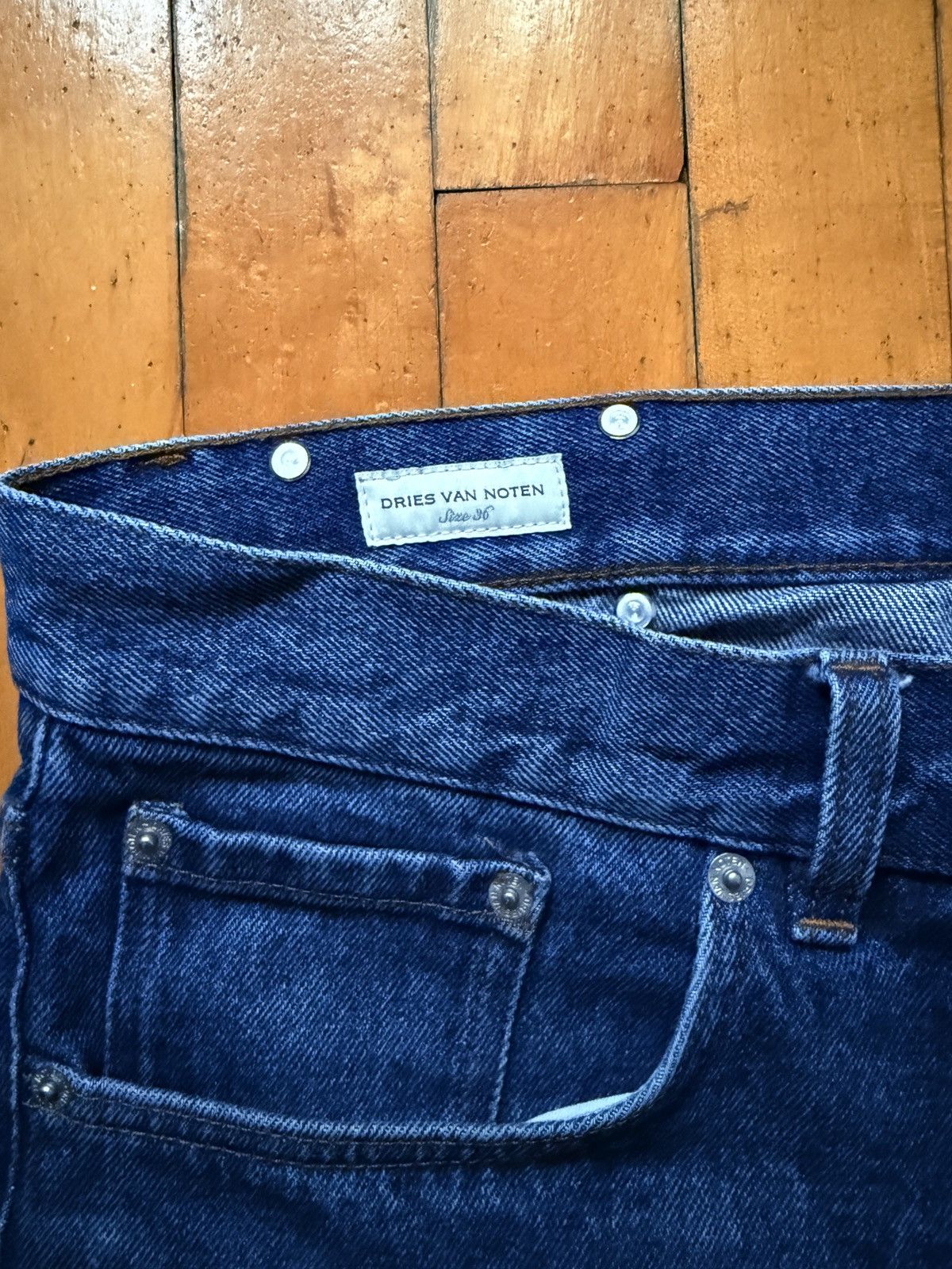 Dries Van Noten Dries Van Noten Straight Leg Jeans Size US 36 / EU 52 - 3 Thumbnail
