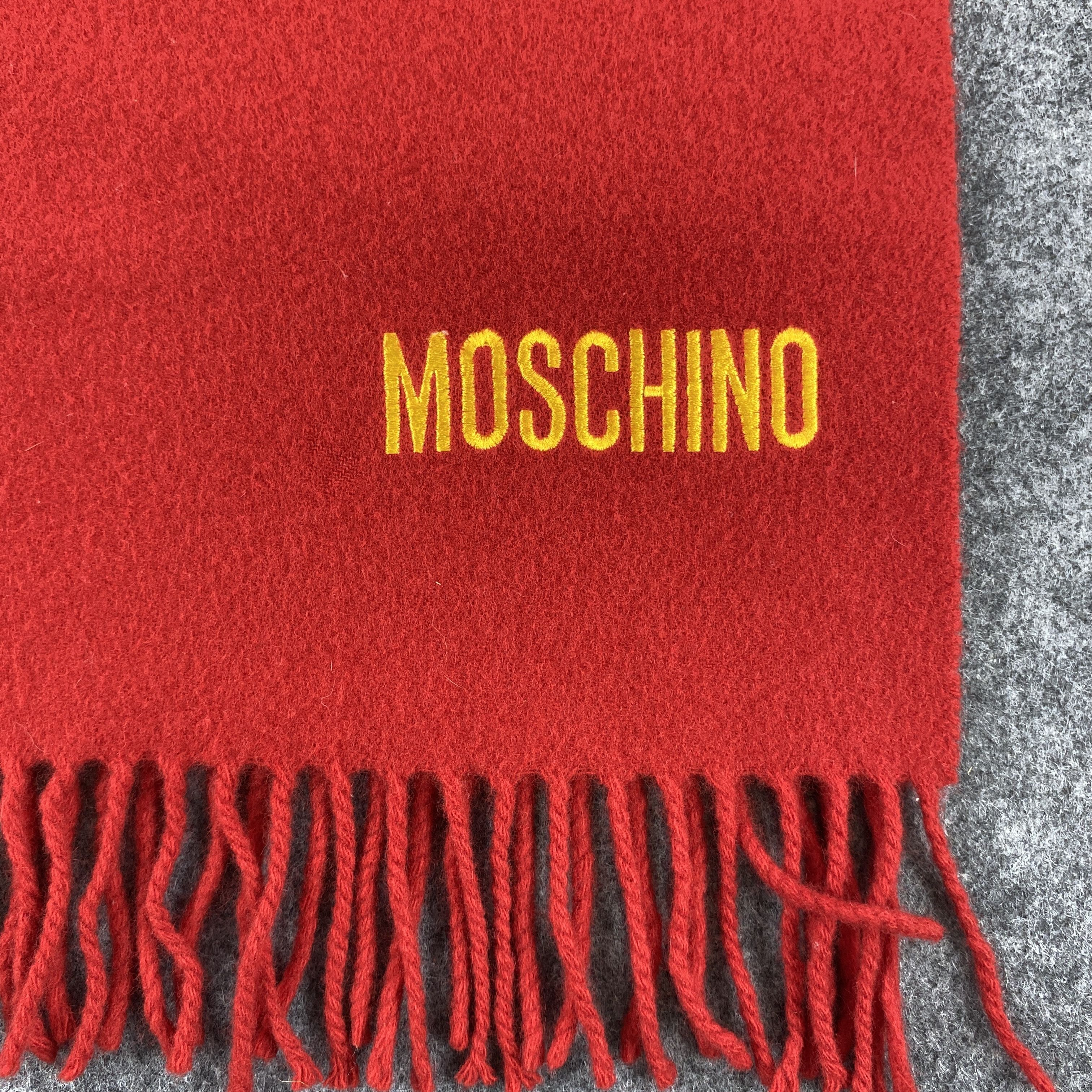 Moschino × Vintage GF10398 Moschino Scarf Neck Wear Muffler Size ONE SIZE - 3 Thumbnail
