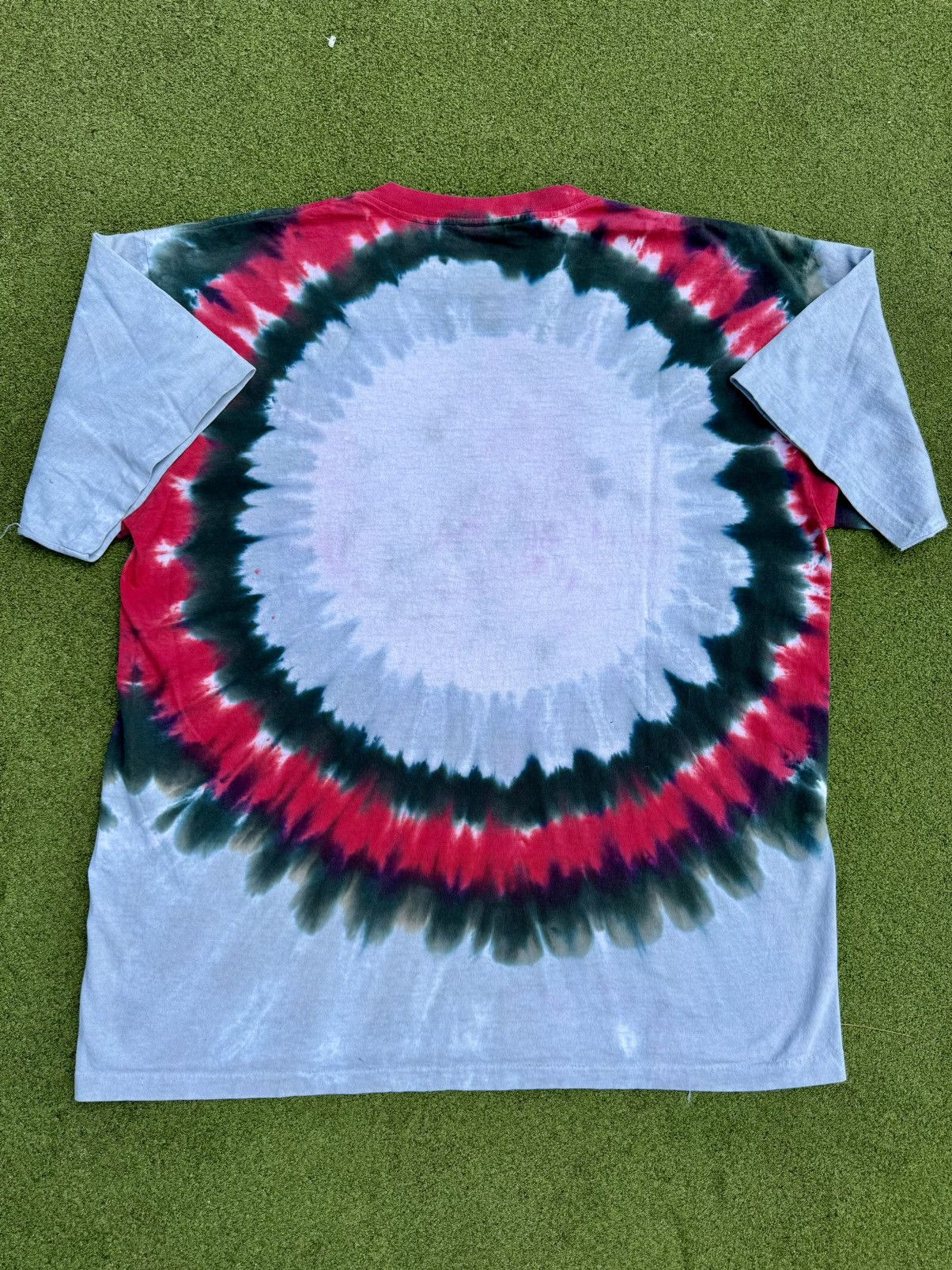 Band Tees × Liquid Blue × Vintage 2004 Liquid Blue Rolling Stones Tie Die Vintage Band T-Shirt Size US XL / EU 56 / 4 - 8 Thumbnail