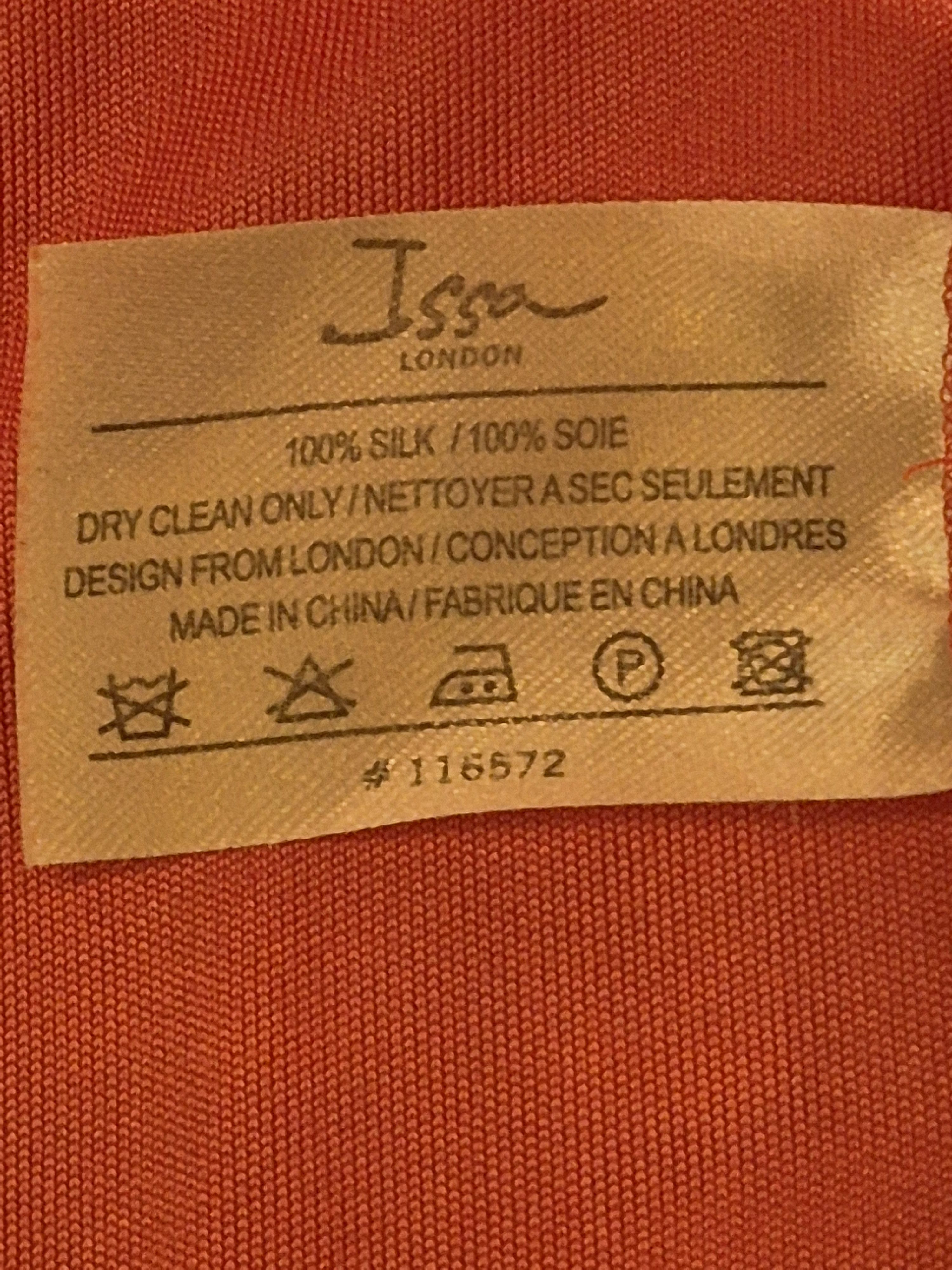 Other UK Issa London silk dress Size S / US 4 / IT 40 - 6 Thumbnail
