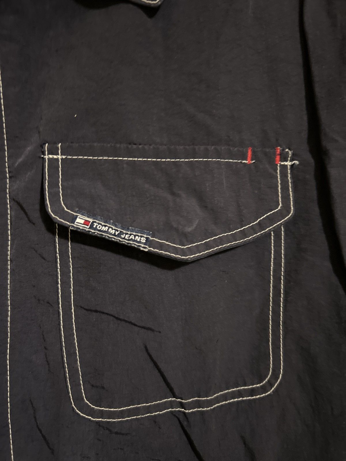 Tommy Hilfiger × Vintage Vintage Tommy Jeans raincoat Size US XL / EU 56 / 4 - 6 Thumbnail