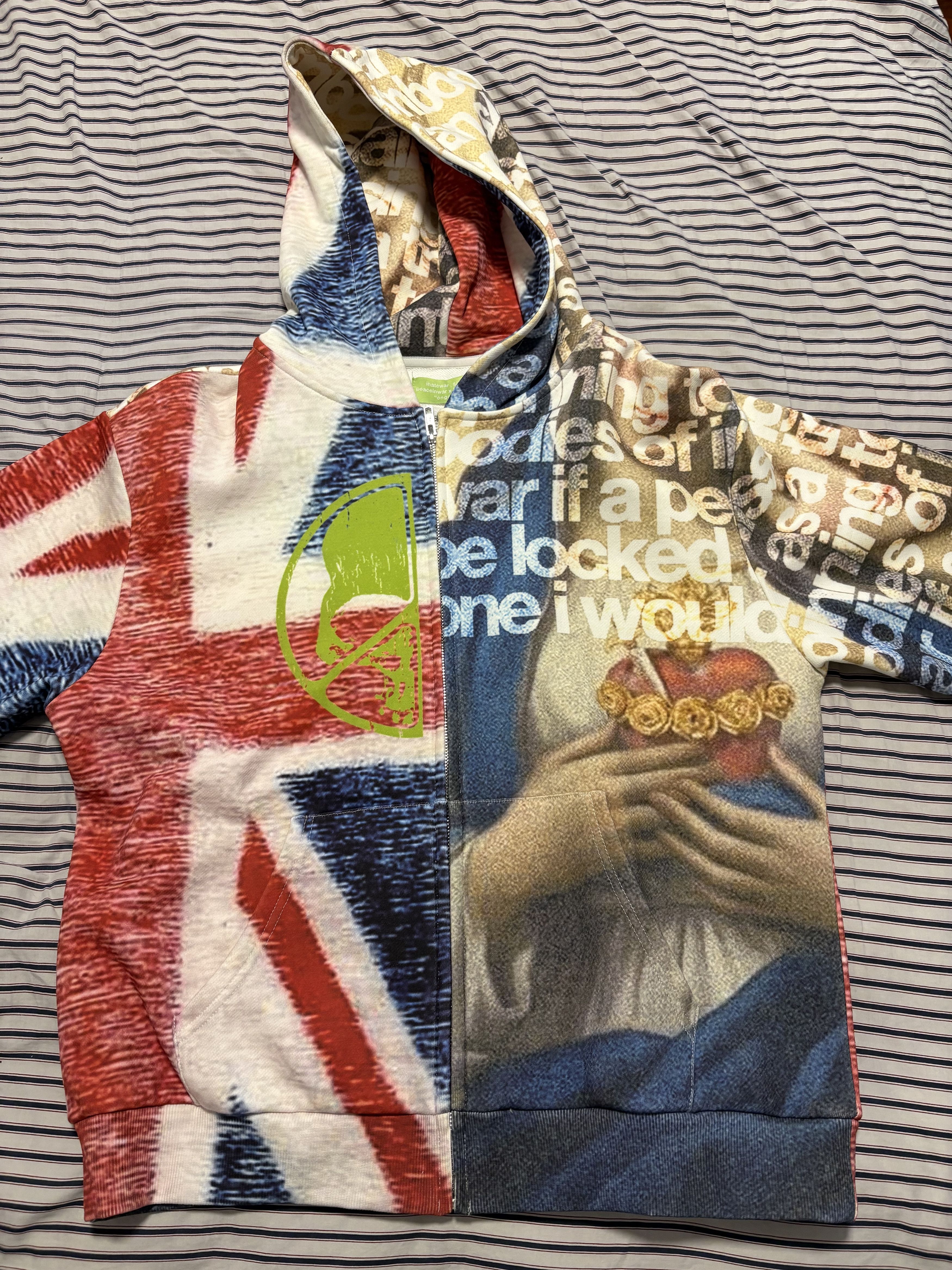 Other Peaceinwar x ihatestars Flag zipup Size US L / EU 52-54 / 3 - 1 Thumbnail