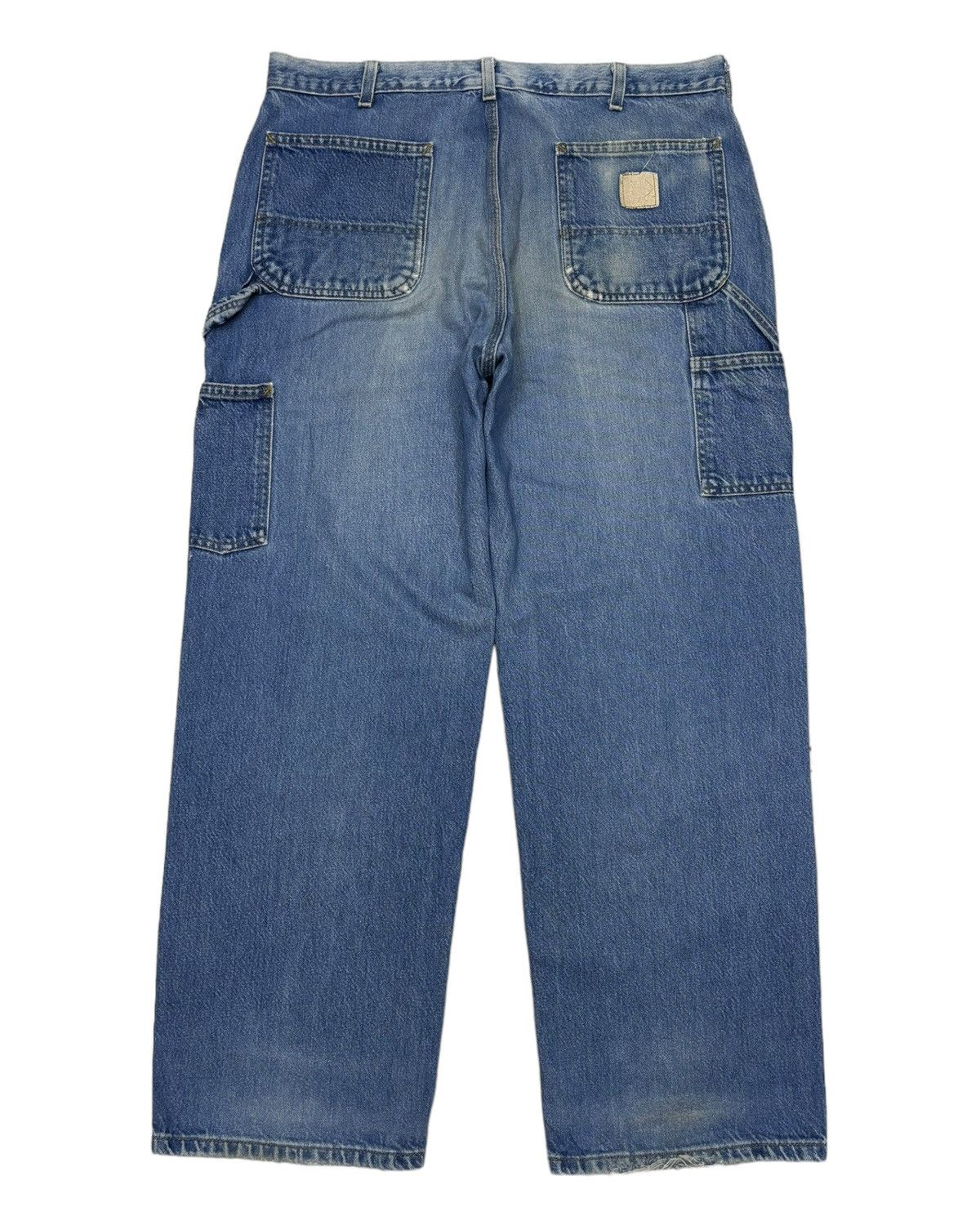 Carhartt VINTAGE CARHARTT BAGGY CARPENTER JEANS Size US 36 / EU 52 - 7 Thumbnail