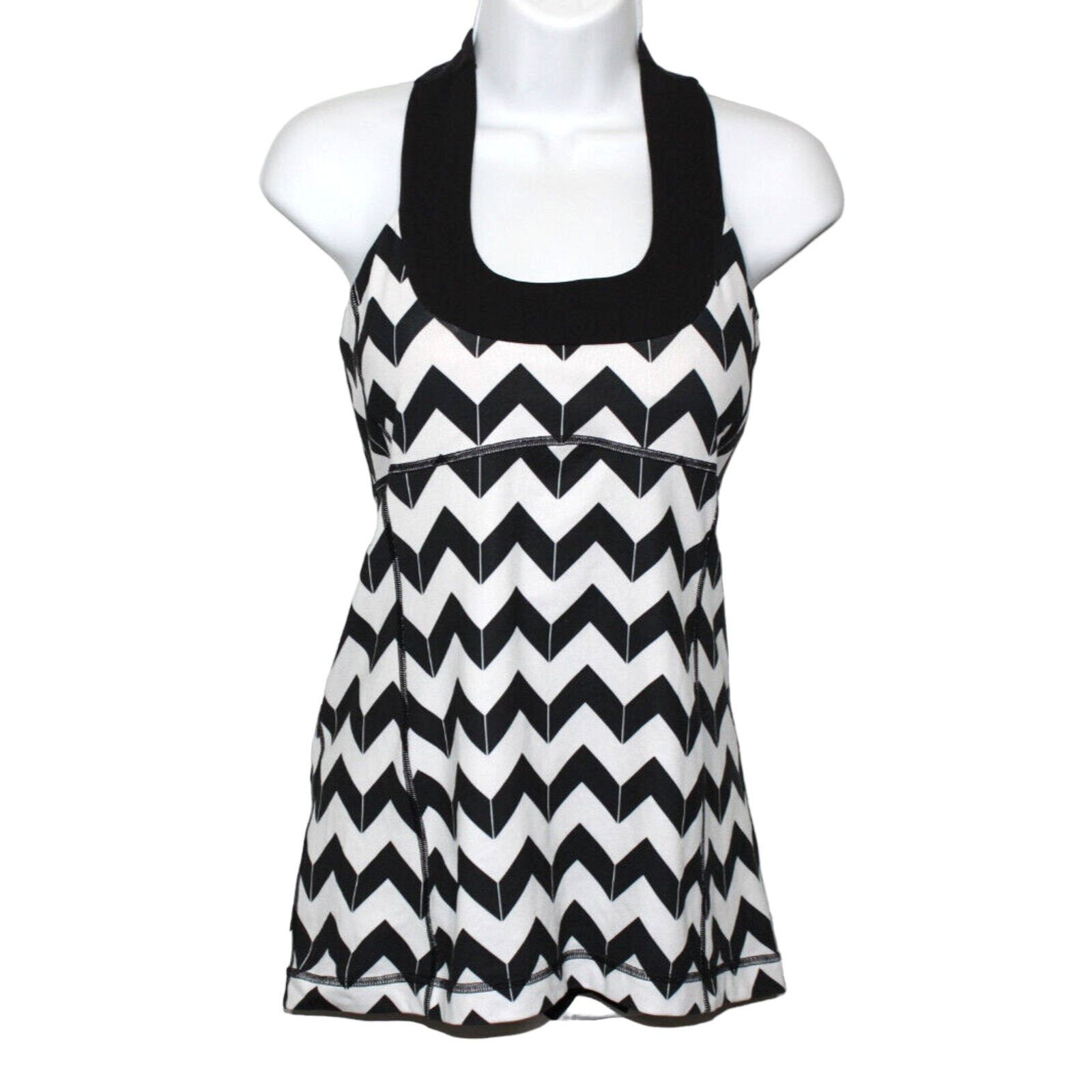 Lululemon LULULEMON Athletica Zigzag Arrow Chevron Polar Tank Top Sz 6 Size M / US 6-8 / IT 42-44 - 3 Thumbnail