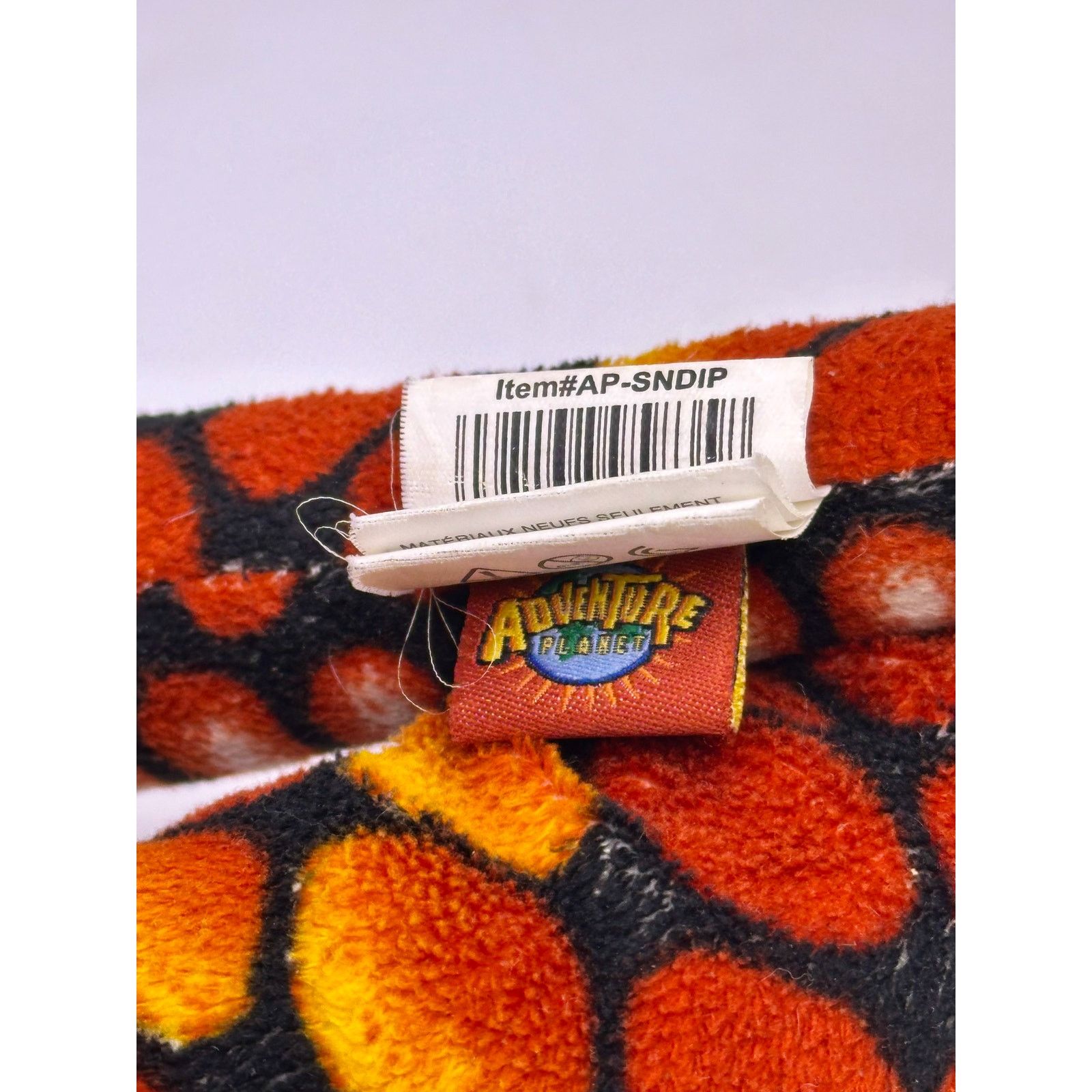 & Other Stories Animal Planet Red With Black 67”long Plush Snake Size ONE SIZE - 6 Thumbnail