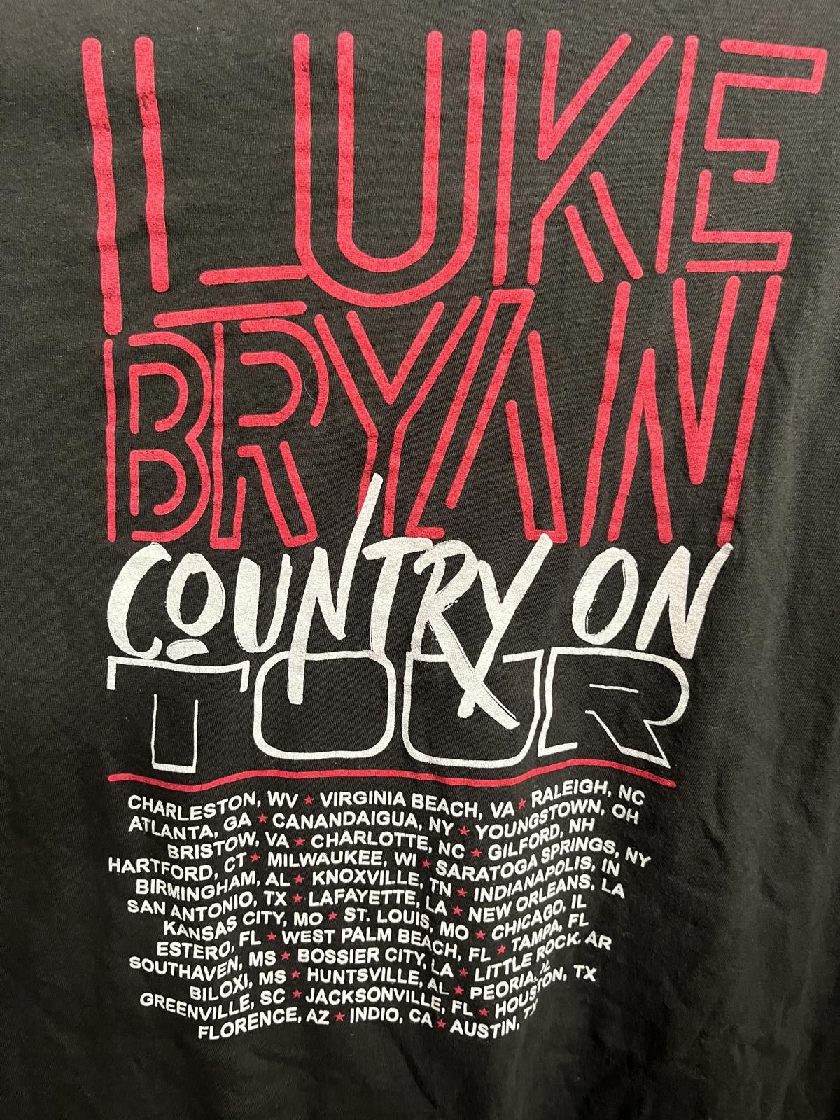 Designer Luke Bryan Tour Tee - Luke Bryan Country On Tour -M Size US M / EU 48-50 / 2 - 5 Thumbnail