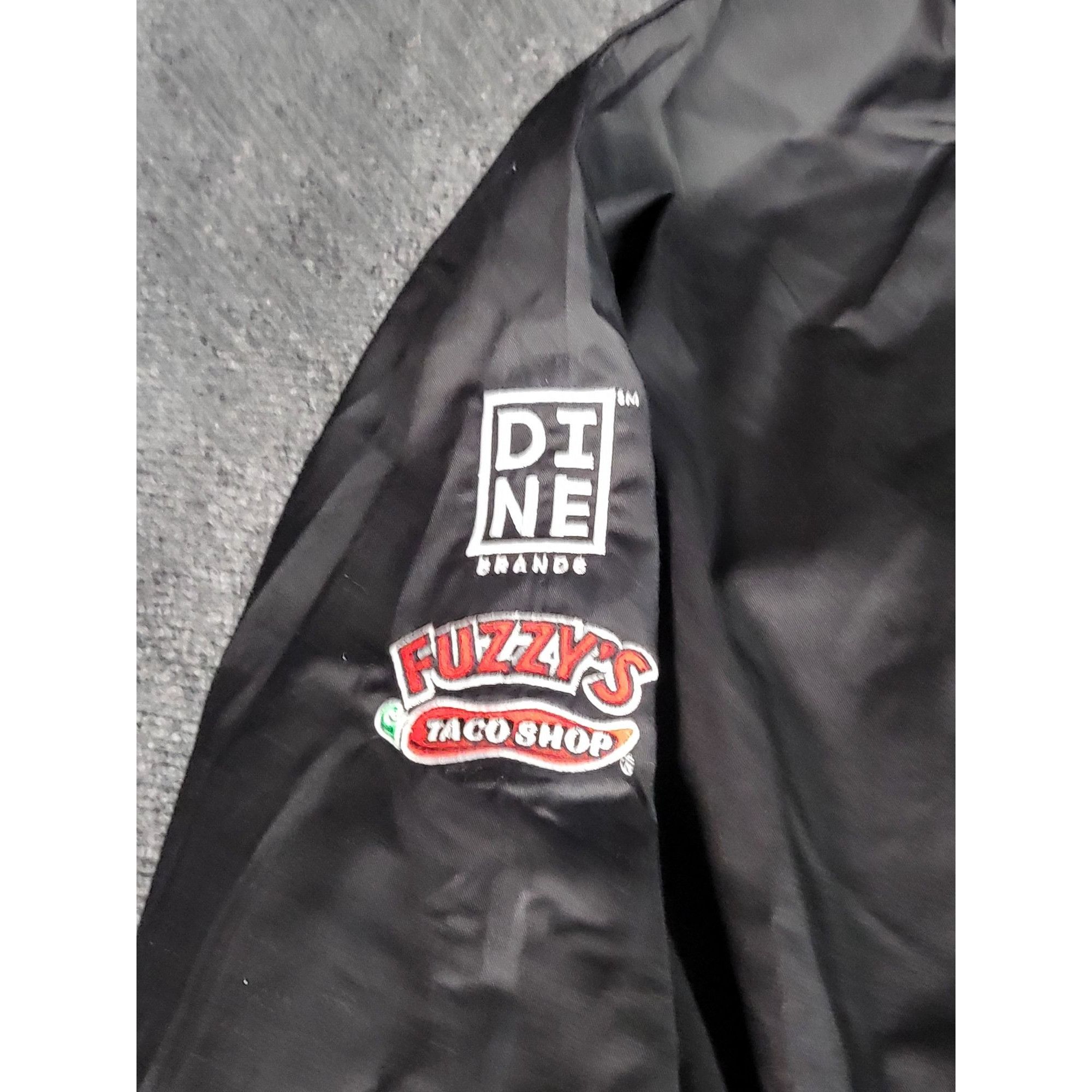 Other Fuzzy Taco Shop Work Shirt Men Sz L Button Up Chef Works Bla Size US L / EU 52-54 / 3 - 10 Thumbnail