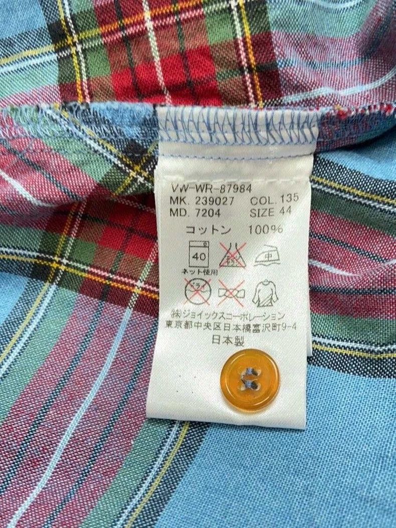 Vivienne Westwood Vivienne Westwood A slanted plaid shirt Size M / US 6-8 / IT 42-44 - 6 Thumbnail