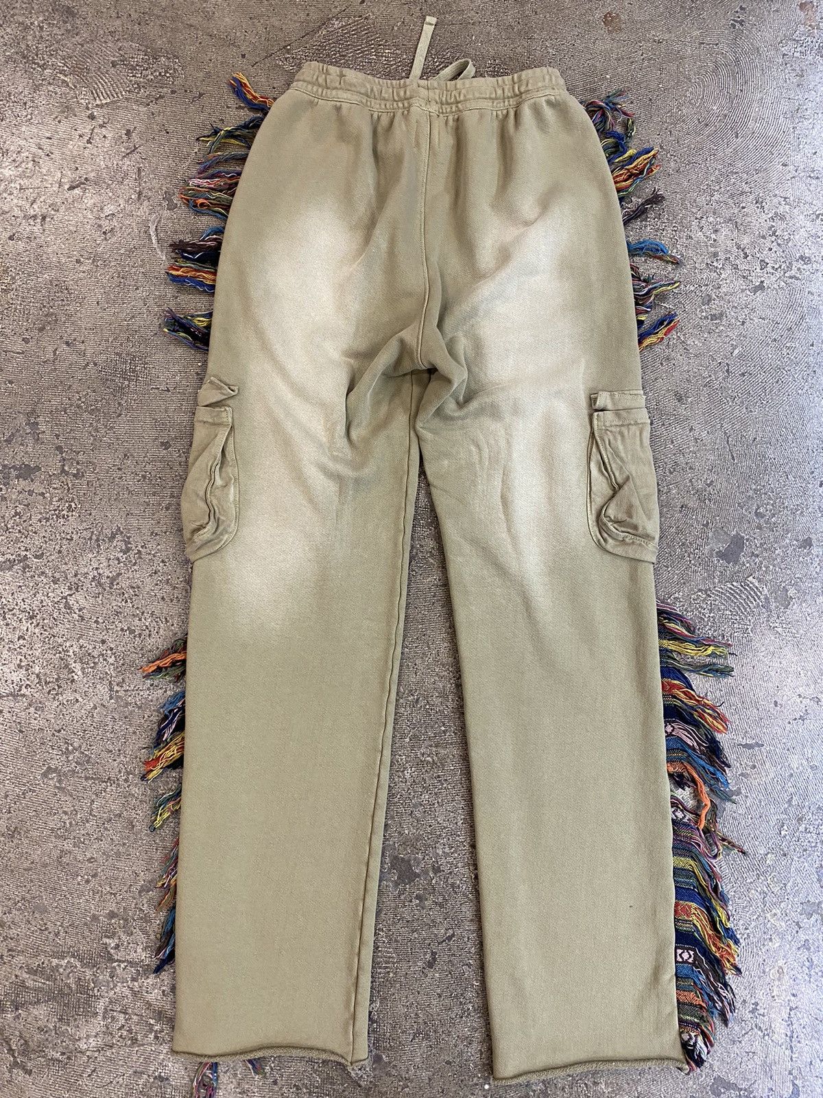 Alchemist Alchemist Rider Cargo Joggers Fringe Sz LARGE Tan Sweatpants Size US 36 / EU 52 - 4 Thumbnail