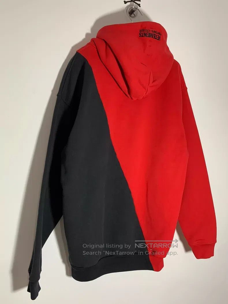Vetements Vetements Patchwork Oversize Hoodie Size US M / EU 48-50 / 2 - 4 Thumbnail