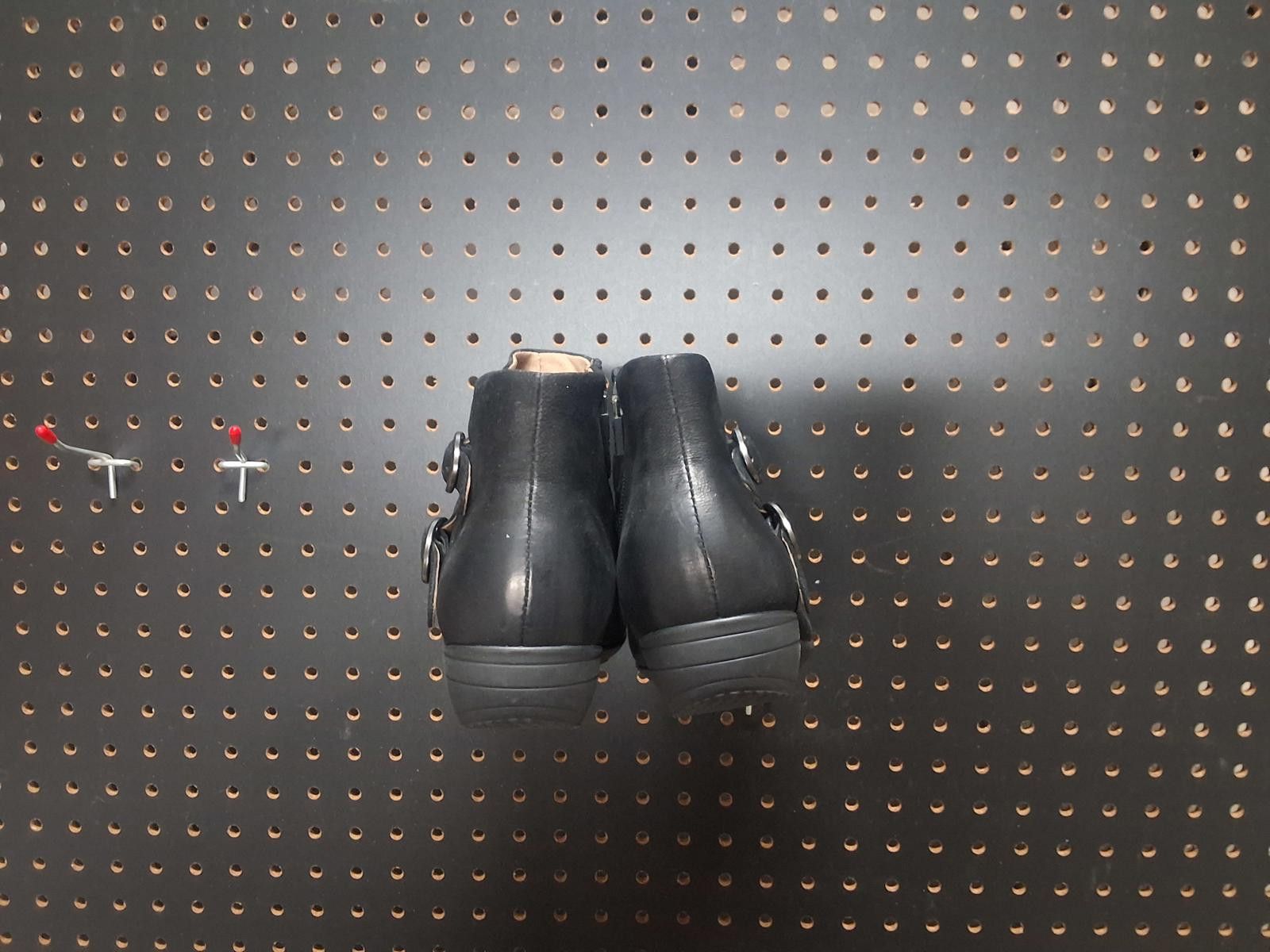 Unknown London Chic Black Ankle Boots - Grab 'Em Before They're Gone! Size US 7.5 / IT 37.5 - 4 Thumbnail