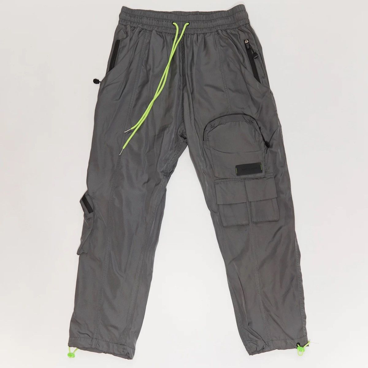 John Geiger JOHN GEIGER GREY/LIME "POCKET PANTS" Size US 36 / EU 52 - 1 Thumbnail
