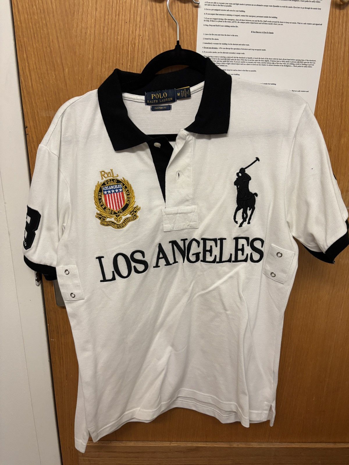 Polo Ralph Lauren × Streetwear × Vintage White Polo Ralph Lauren Los ...